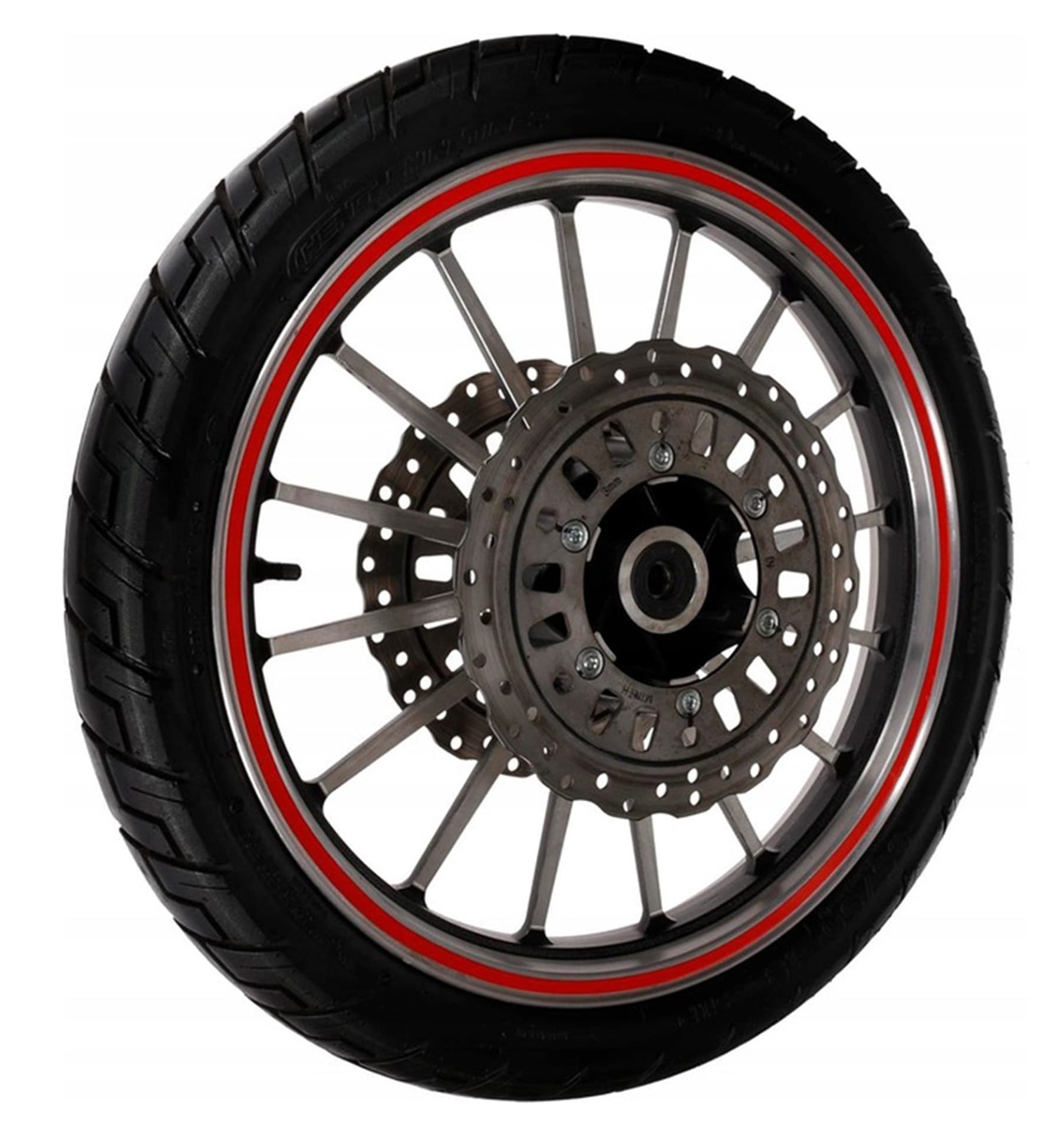 

AG555B Naklejki odblaskowe na koła red