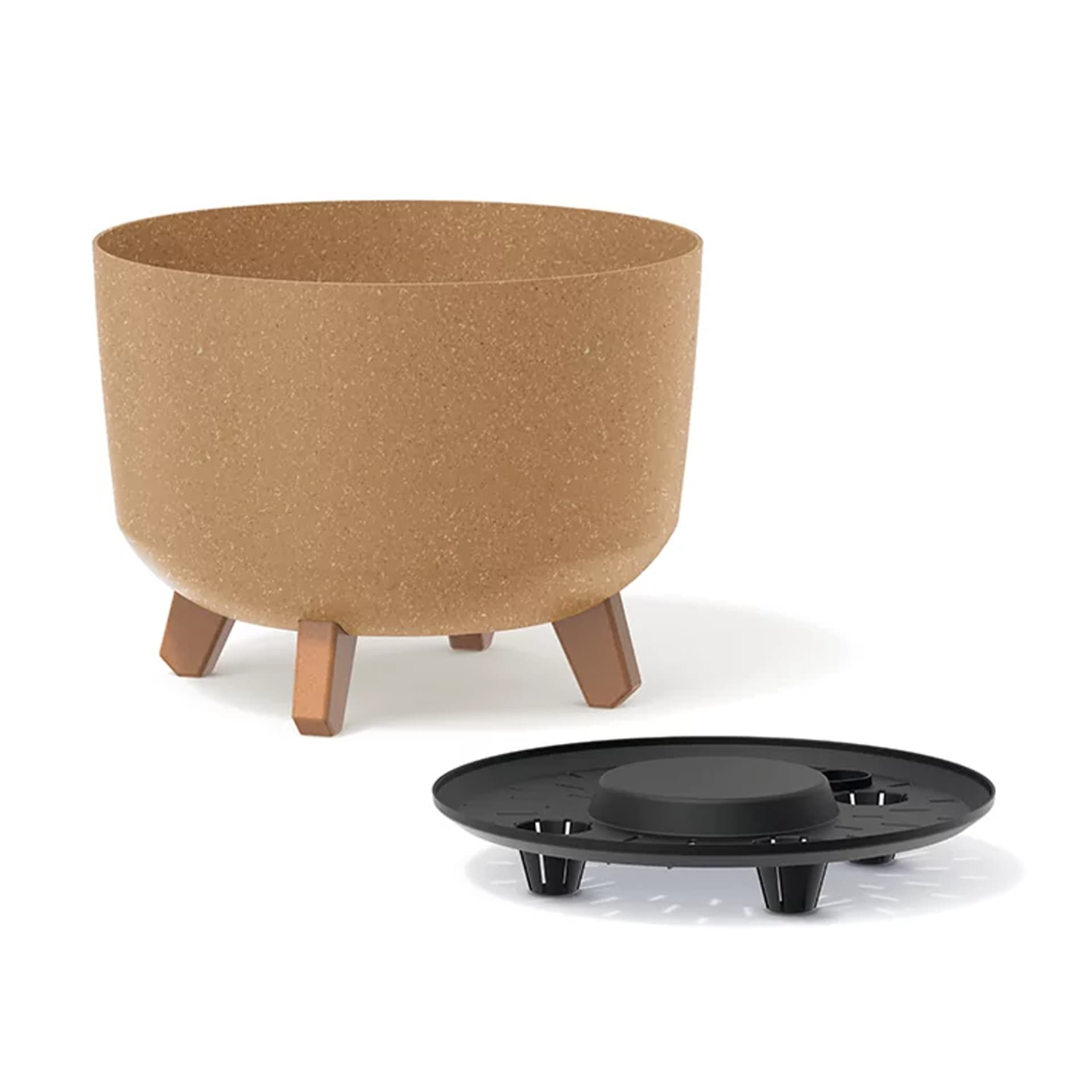 

Doniczka Gracia Standard Eco Wood DGRL400W biały eco