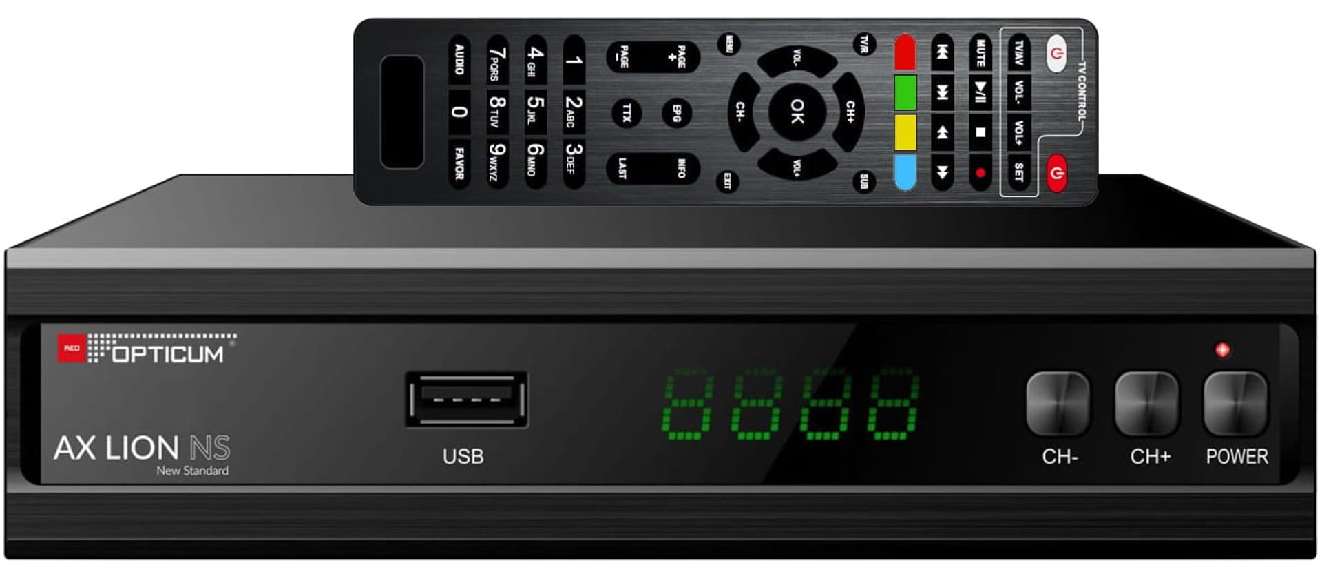 Tuner DVB-T2 i DVB-C Dekoder Opticum naziemna i kablówka