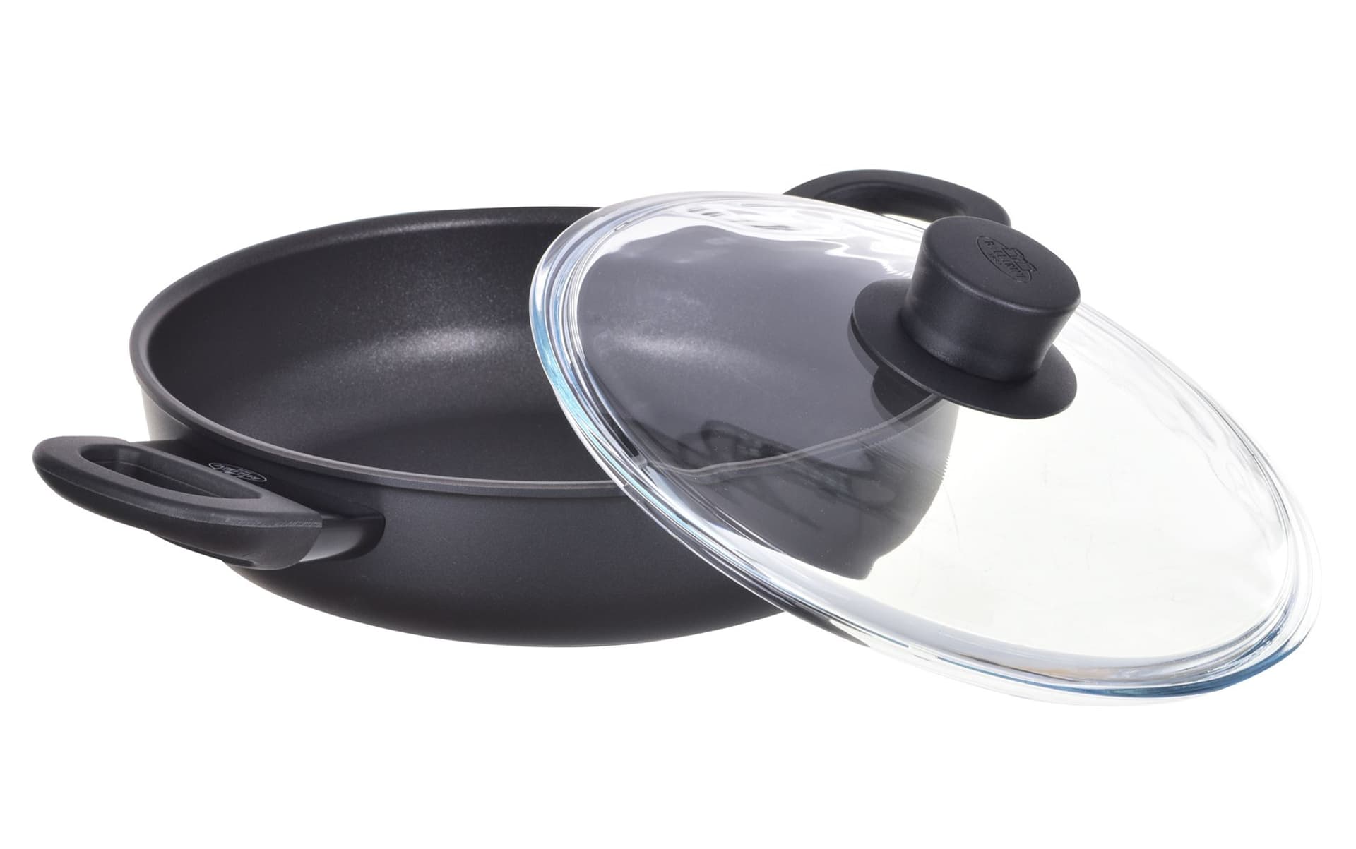 

Patelnia BALLARINI Avola głęboka z 2 uchwytami tytanowa 28 cm 75002-923-0