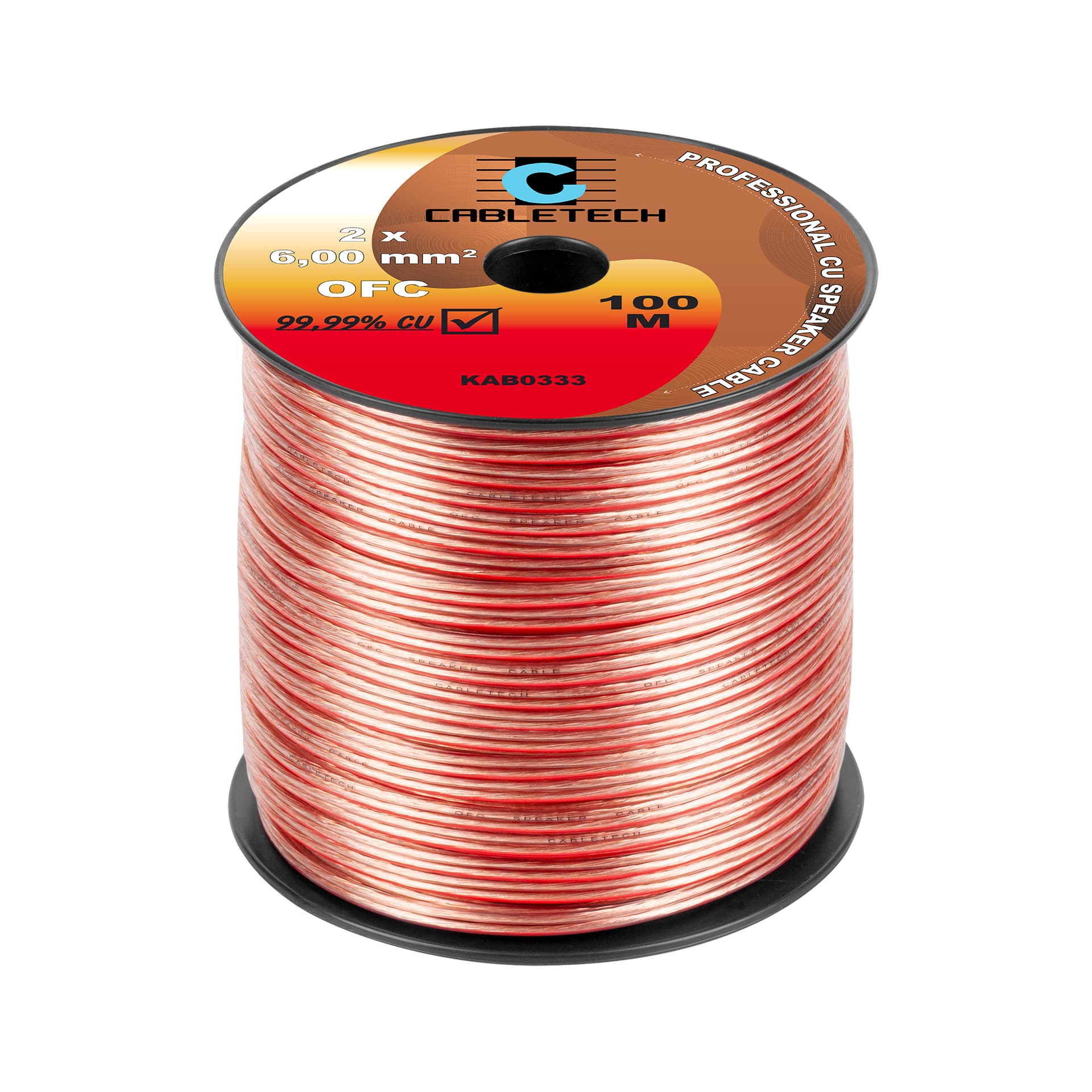 

Kabel głośnikowy OFC 6mm (1LL)