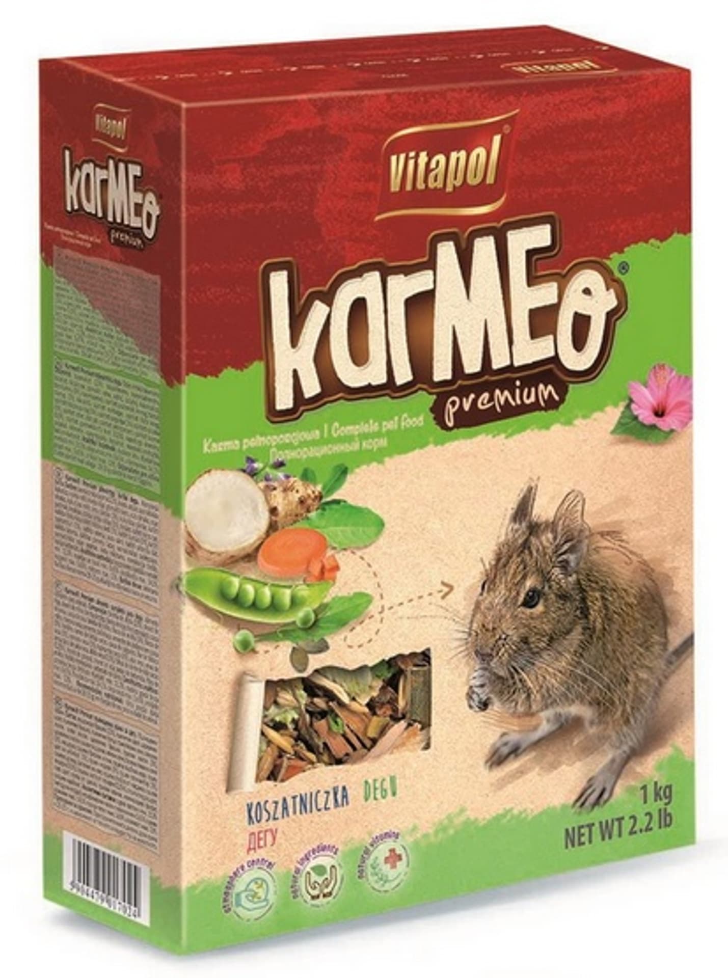 

Vitapol Pokarm dla koszatniczki 1kg [1702]