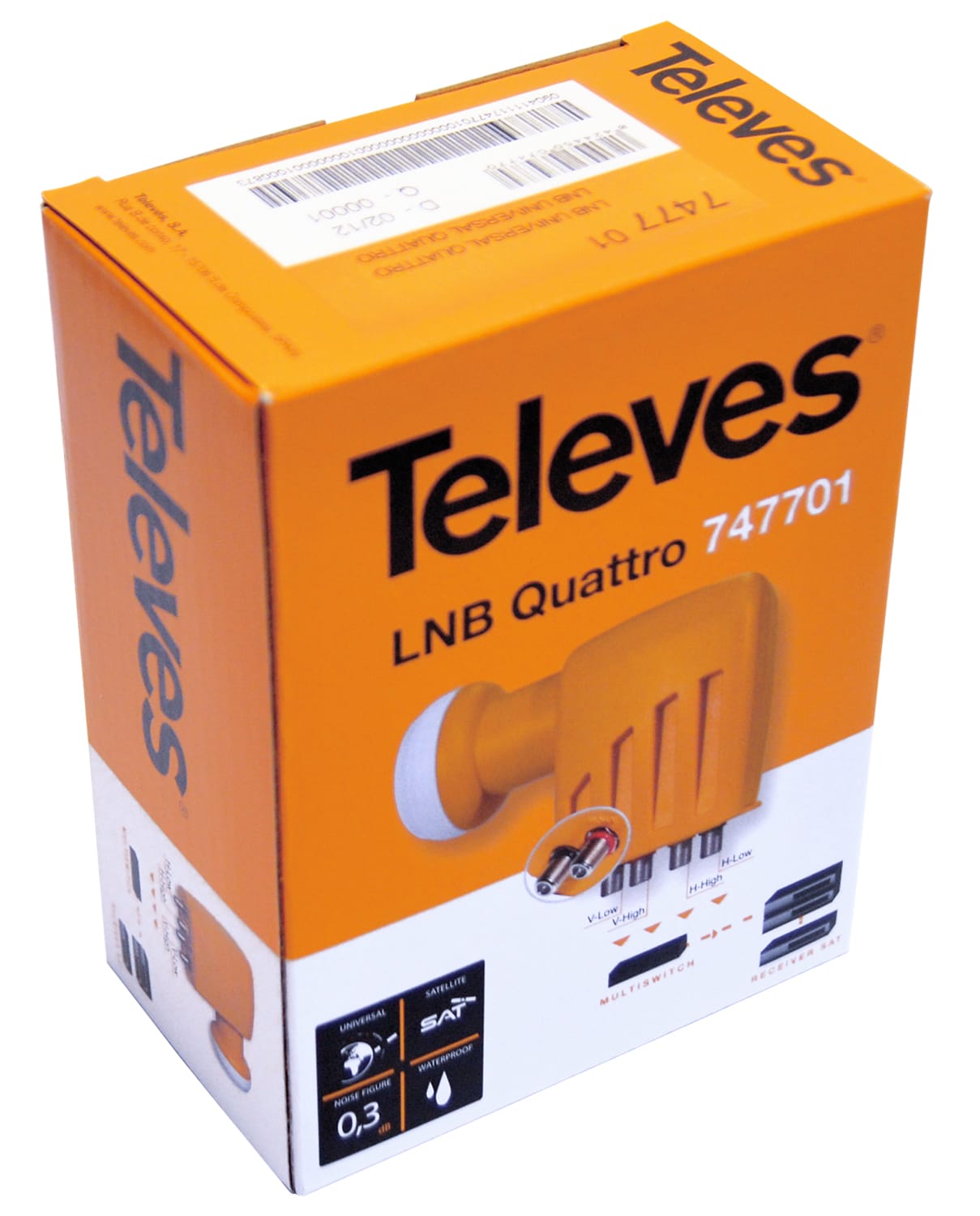 Konwerter Quattro Televes 747701 do multiswitcha