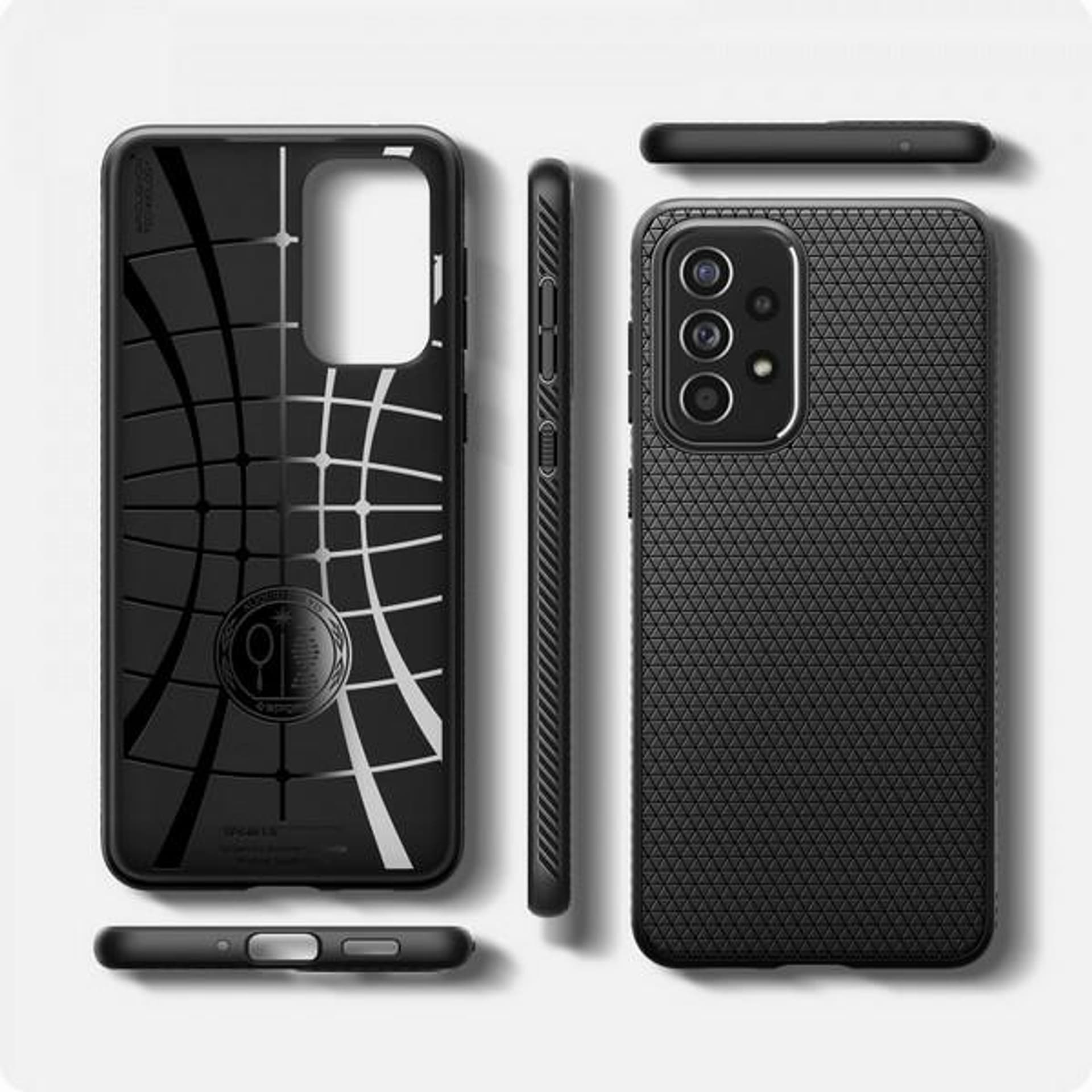 

Spigen Liquid Air Samsung A33 5G A336 czarny/matte black ACS04318
