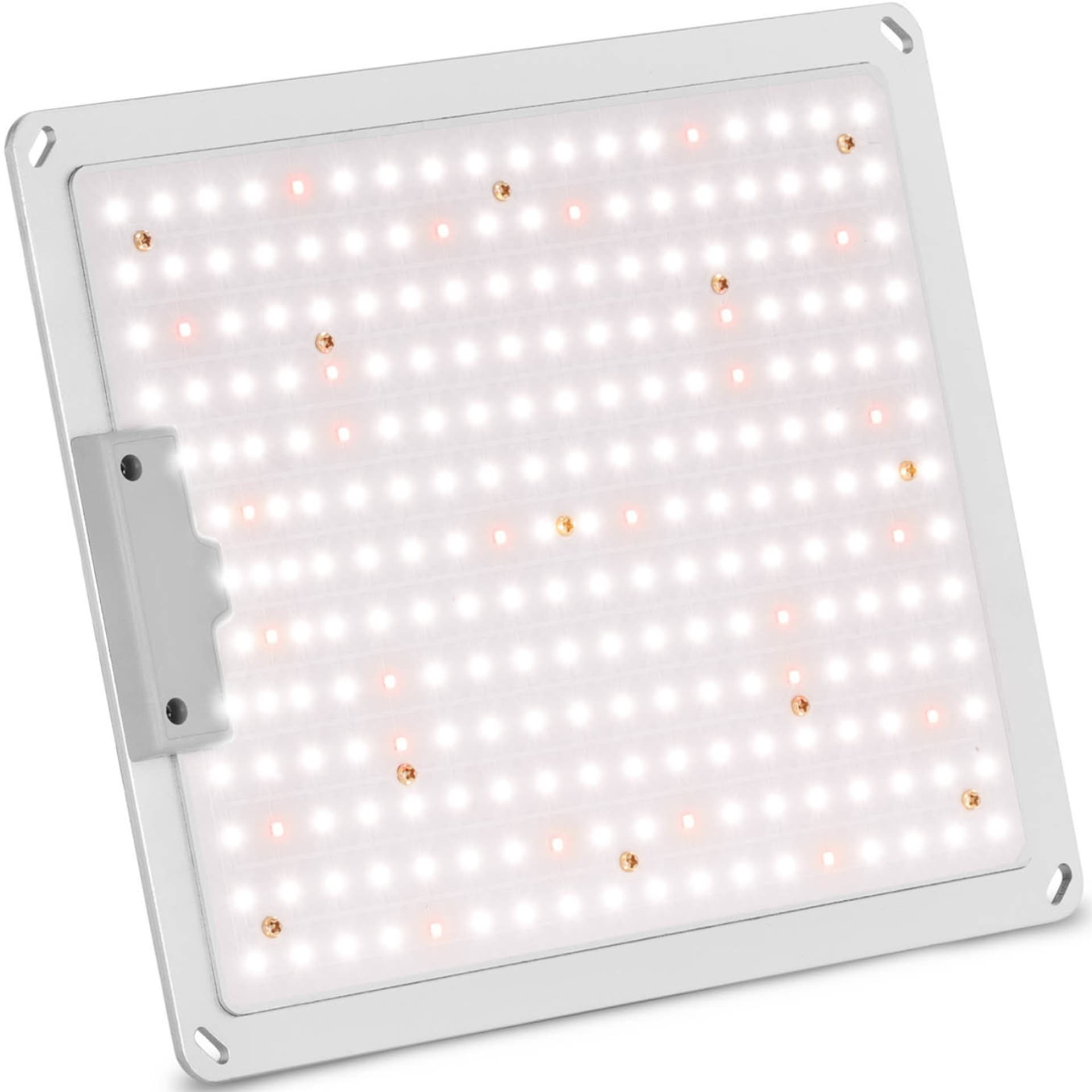 

Lampa do uprawy wzrostu roślin pełne spektrum 30 x 24 cm 234 LED 110 W srebrna