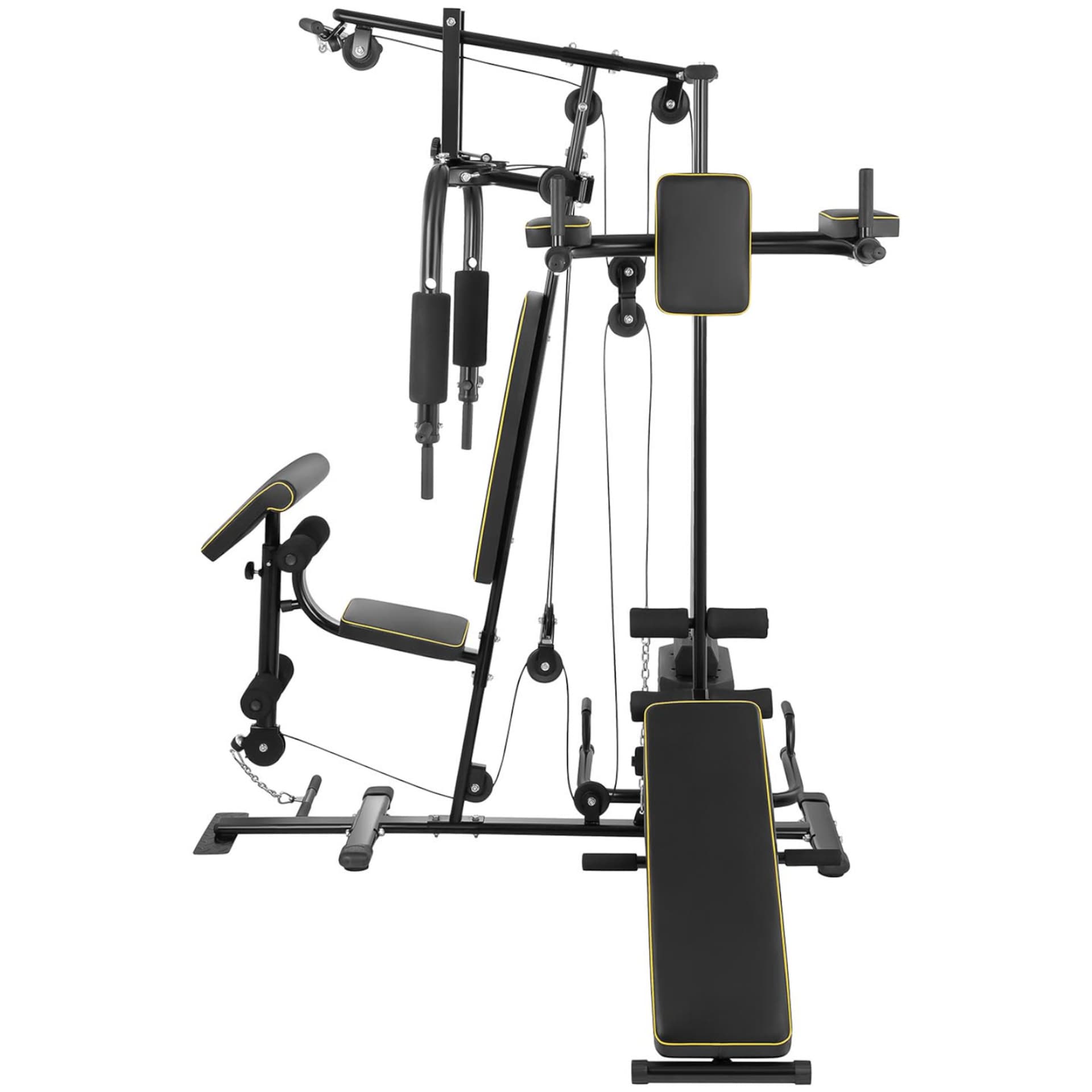 

Atlas do ćwiczeń wielofunkcyjny domowa siłownia 7- stanowisk do 120 kg