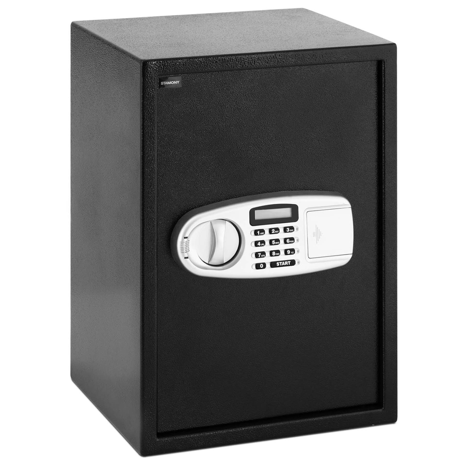 

Sejf elektroniczny domowy biurowy z zamkiem szyfrowym stalowy 36x35x52 cm