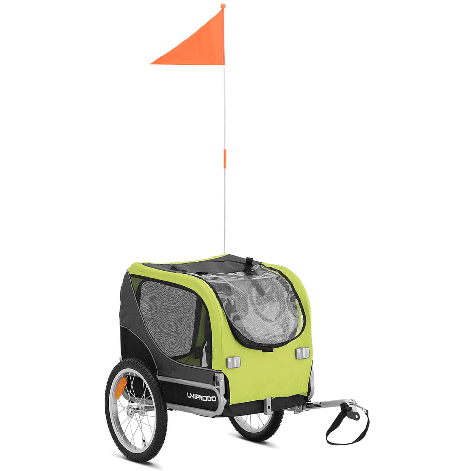 

Przyczepka rowerowa transportowa dla psów zwierząt do 20 kg + plandeka