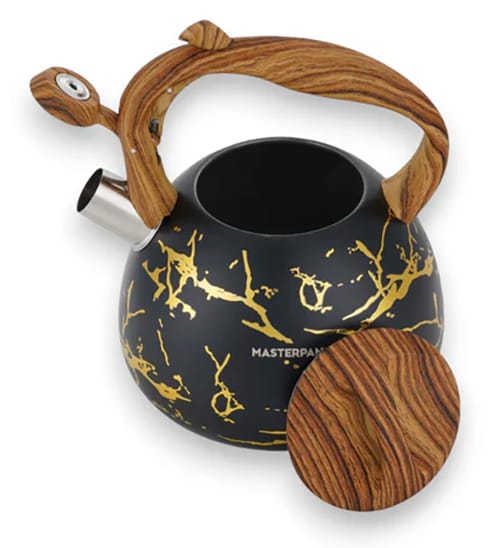 Czajnik emaliowany 2.8L z gwizdkiem. Masterpan MP-1009