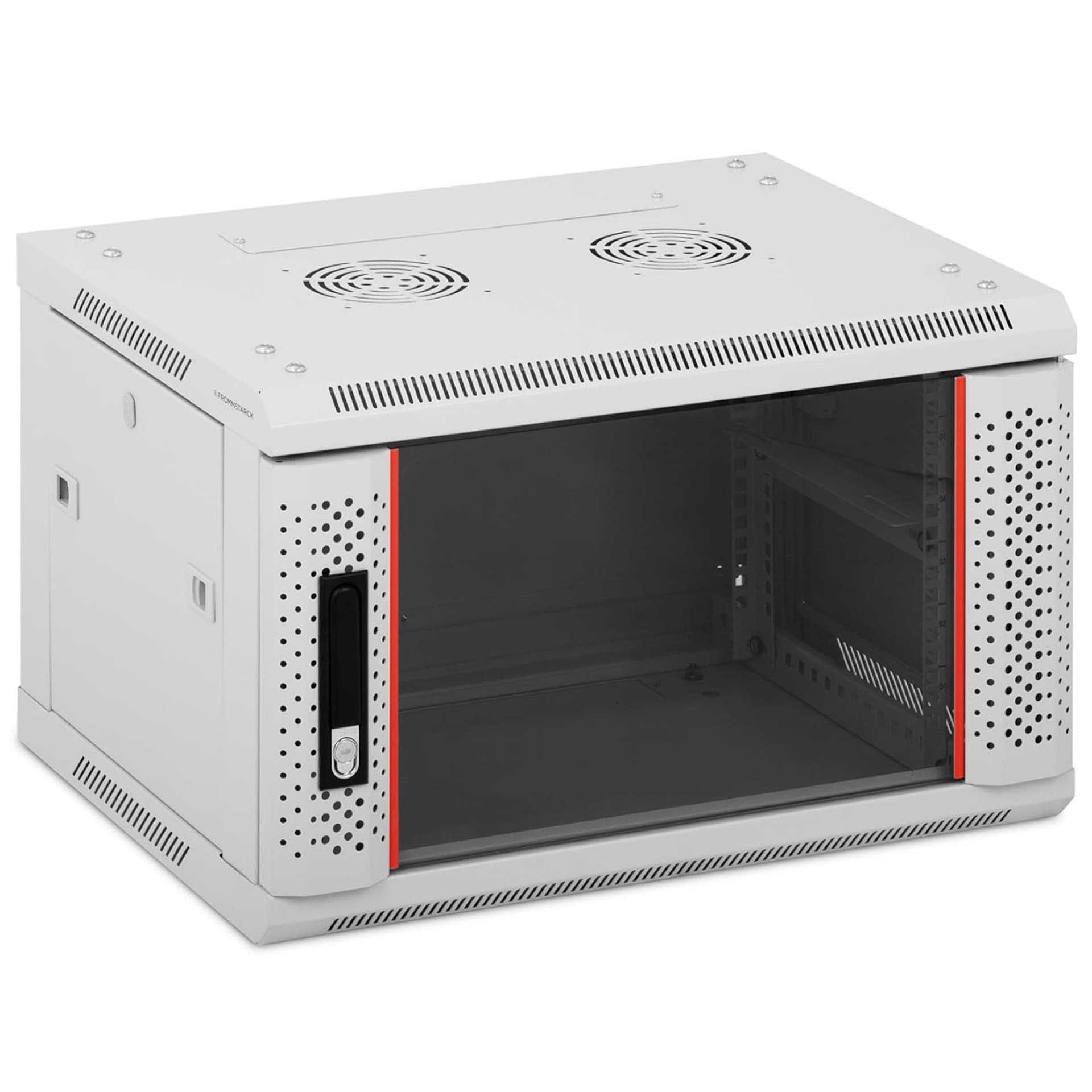 

Szafa RACK serwerowa instalacyjna wisząca 19'' 6U IP20 do 60 kg 60x46x37 cm