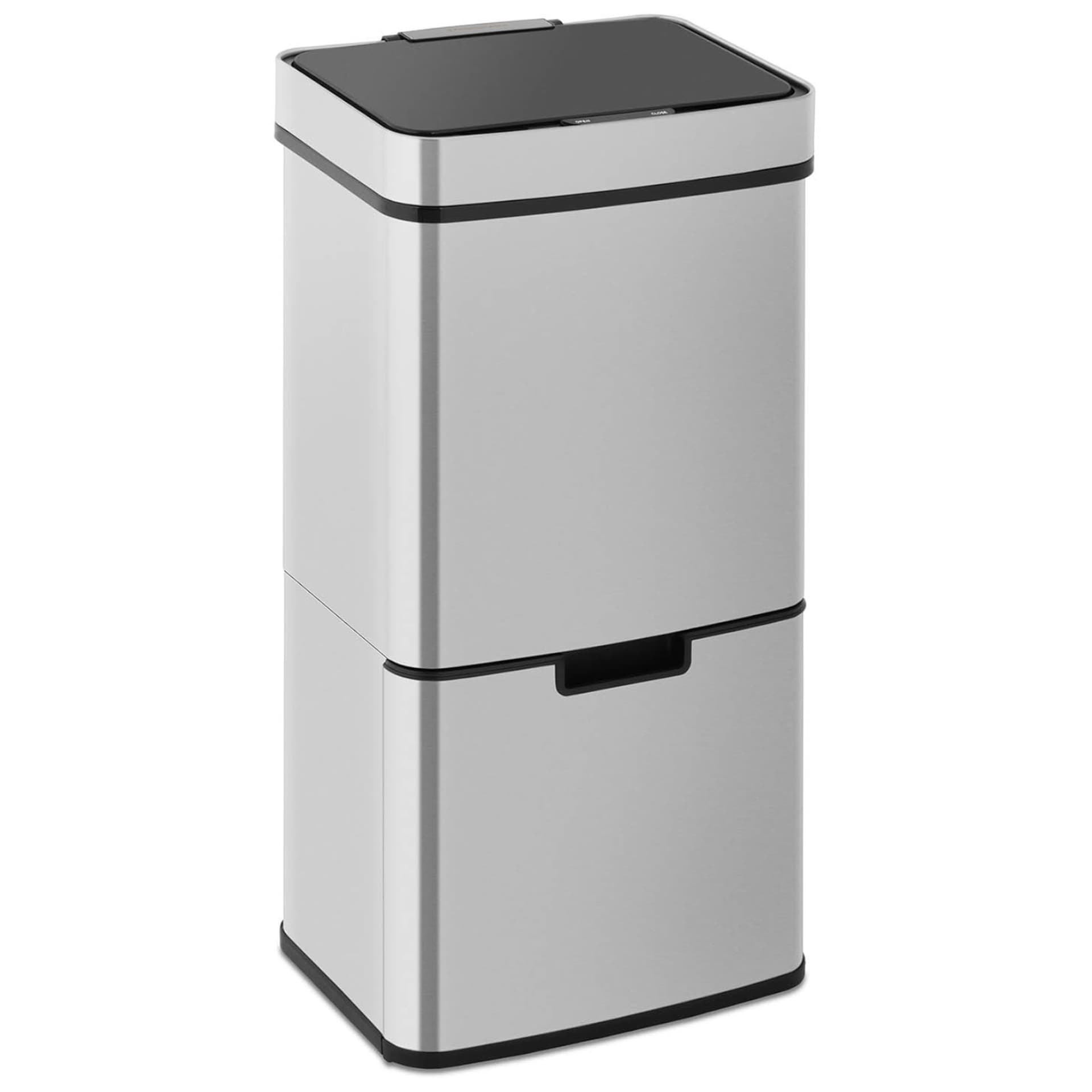 

Kosz na śmieci automatyczny bezdotykowy z czujnikiem ruchu 30 cm - 3 kosze 72 l