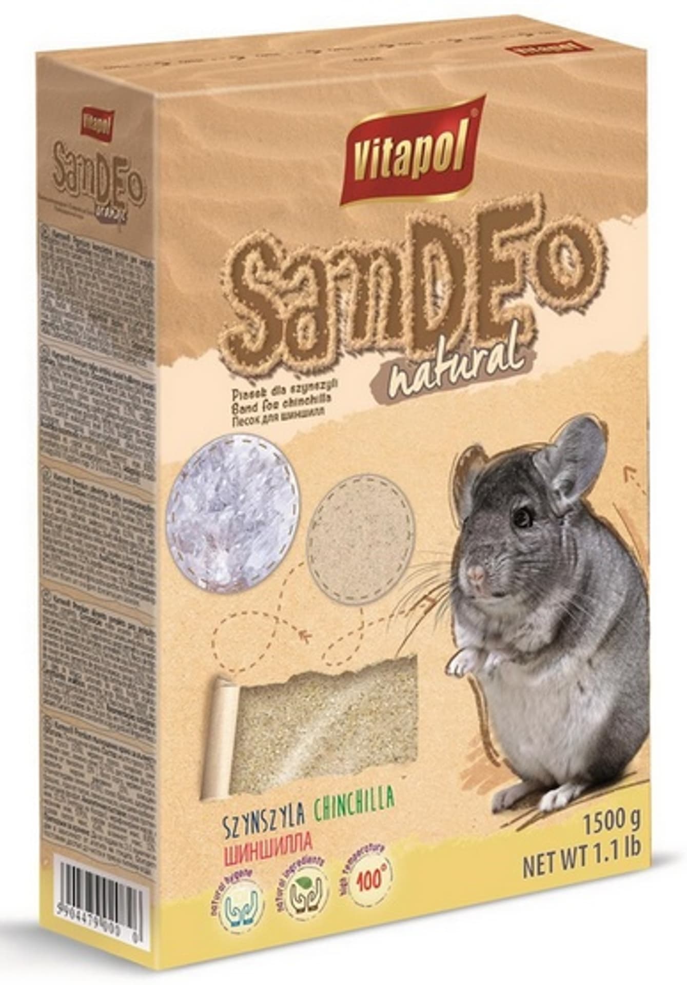 

Vitapol Piasek dla szynszyli 1500g [1051]