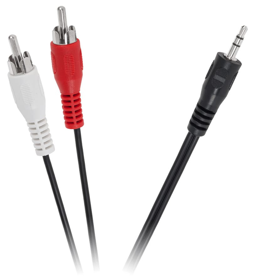Kabel Jack 3,5mm na 2x RCA 10m