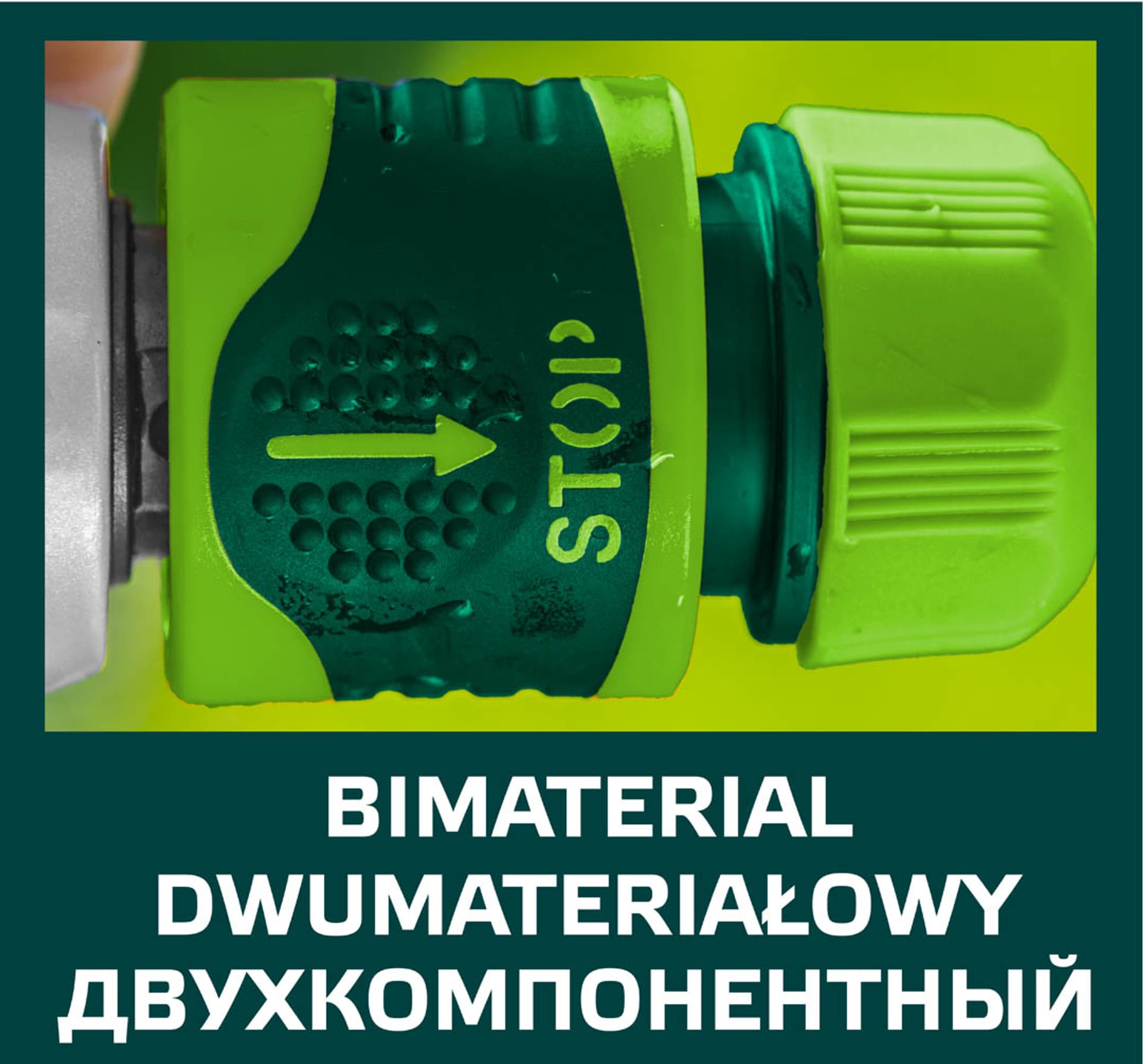 

Złączka STOP 3/4", dwumateriałowa, 30 szt.