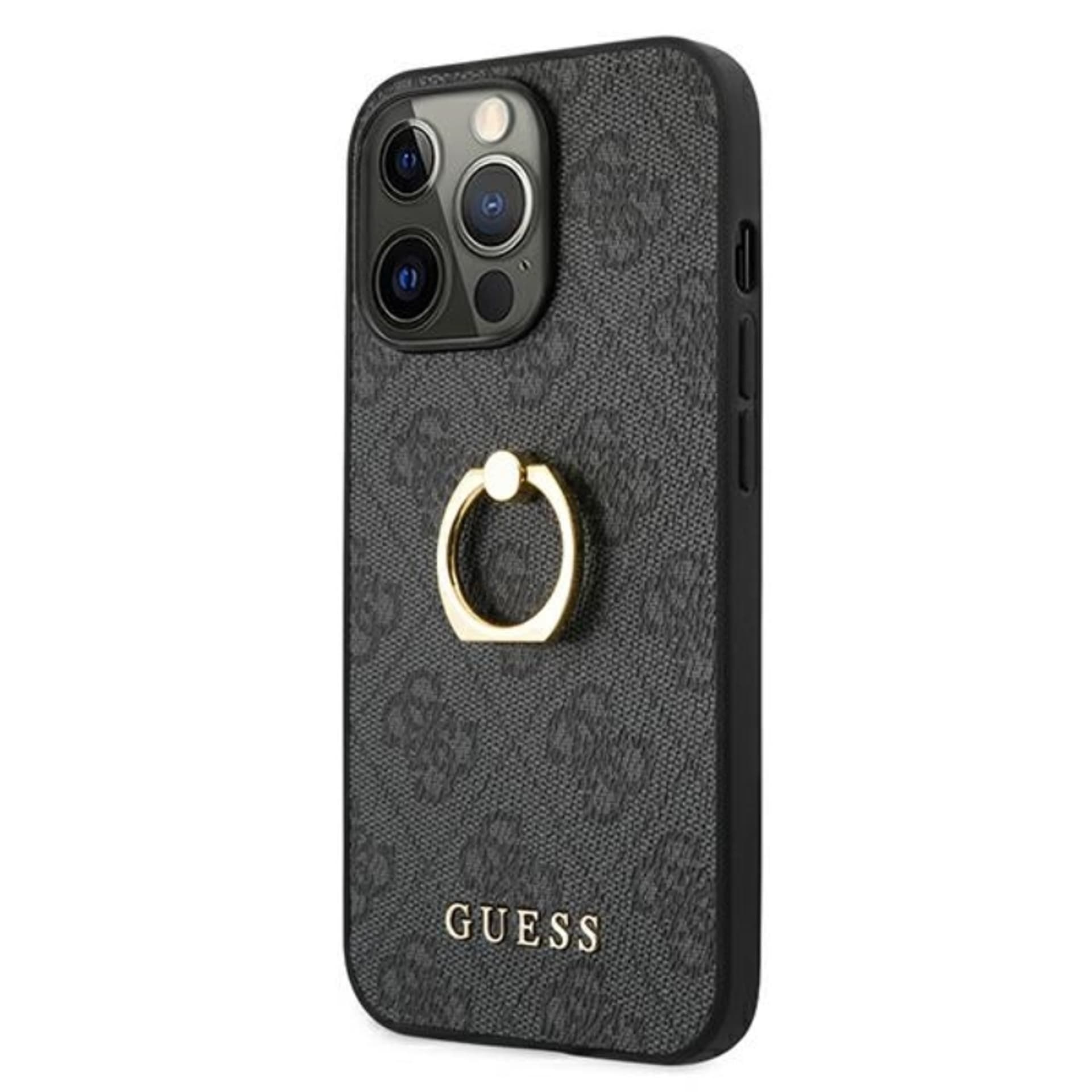 

Guess 4G Ring Case - Etui iPhone 13 Pro (szary)