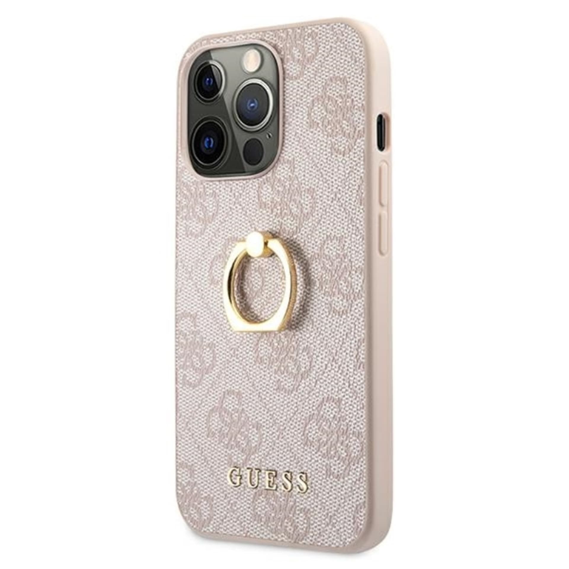 

Guess 4G Ring Case - Etui iPhone 13 Pro Max (różowy)
