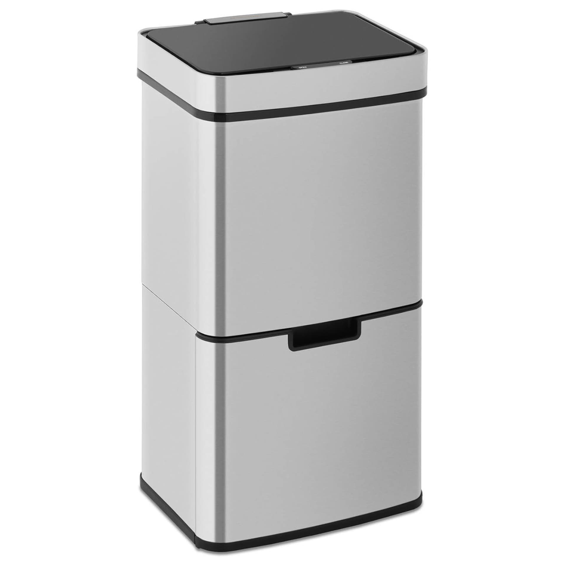 

Kosz na śmieci automatyczny bezdotykowy z czujnikiem ruchu 30 cm - 3 kosze 67 l