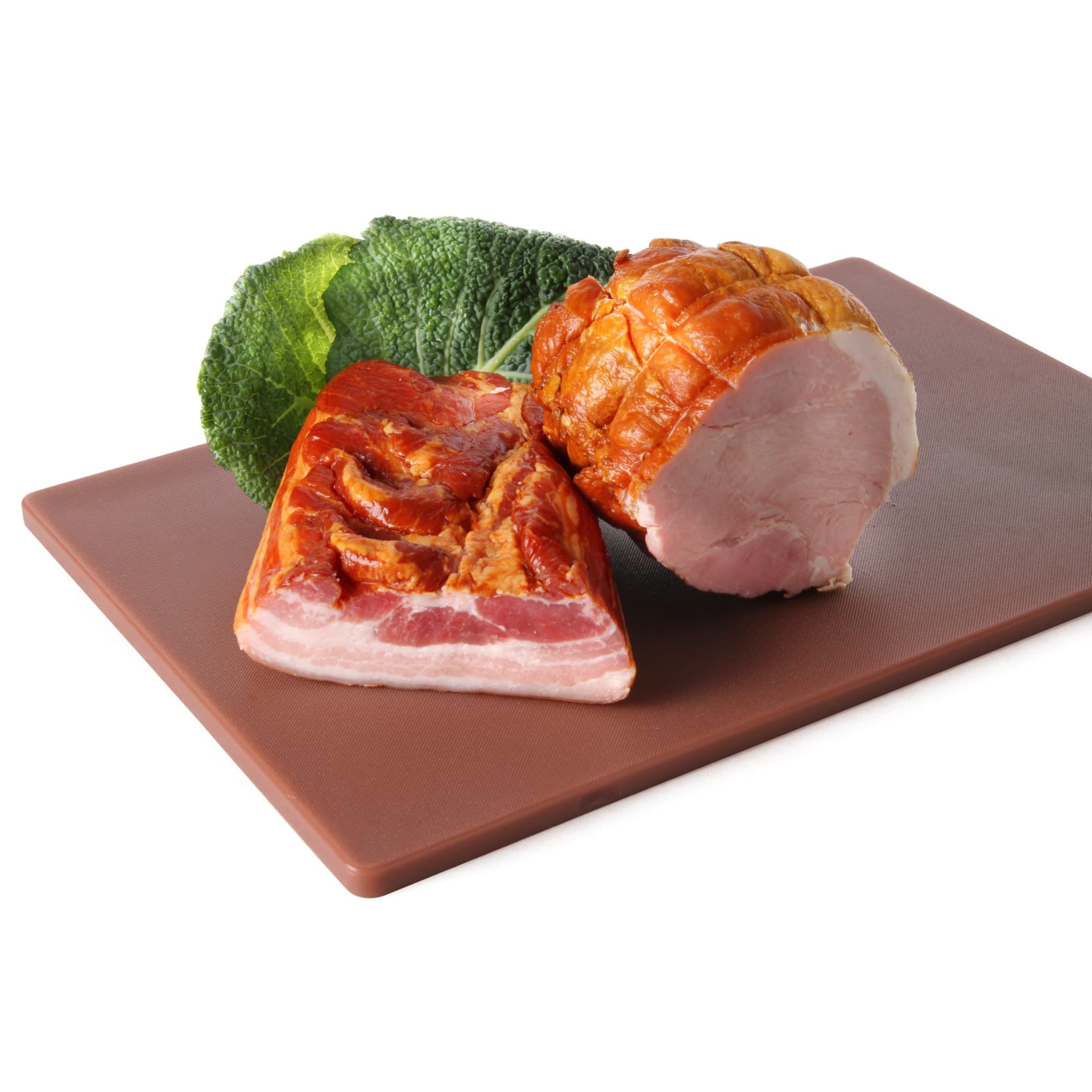 

Deska do krojenia HACCP do mięsa i wędlin 450x300mm brązowa - Hendi 825556