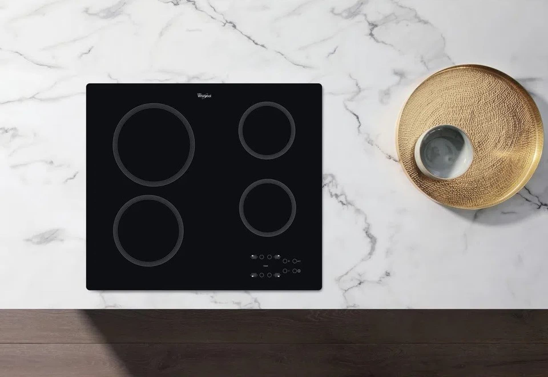 

Płyta ceramiczna Whirlpool AKT 801 NE (4 pola grzejne; kolor czarny)