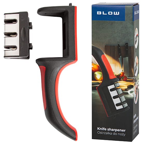 Ostrzałka do noży. Trzystopniowa Blow