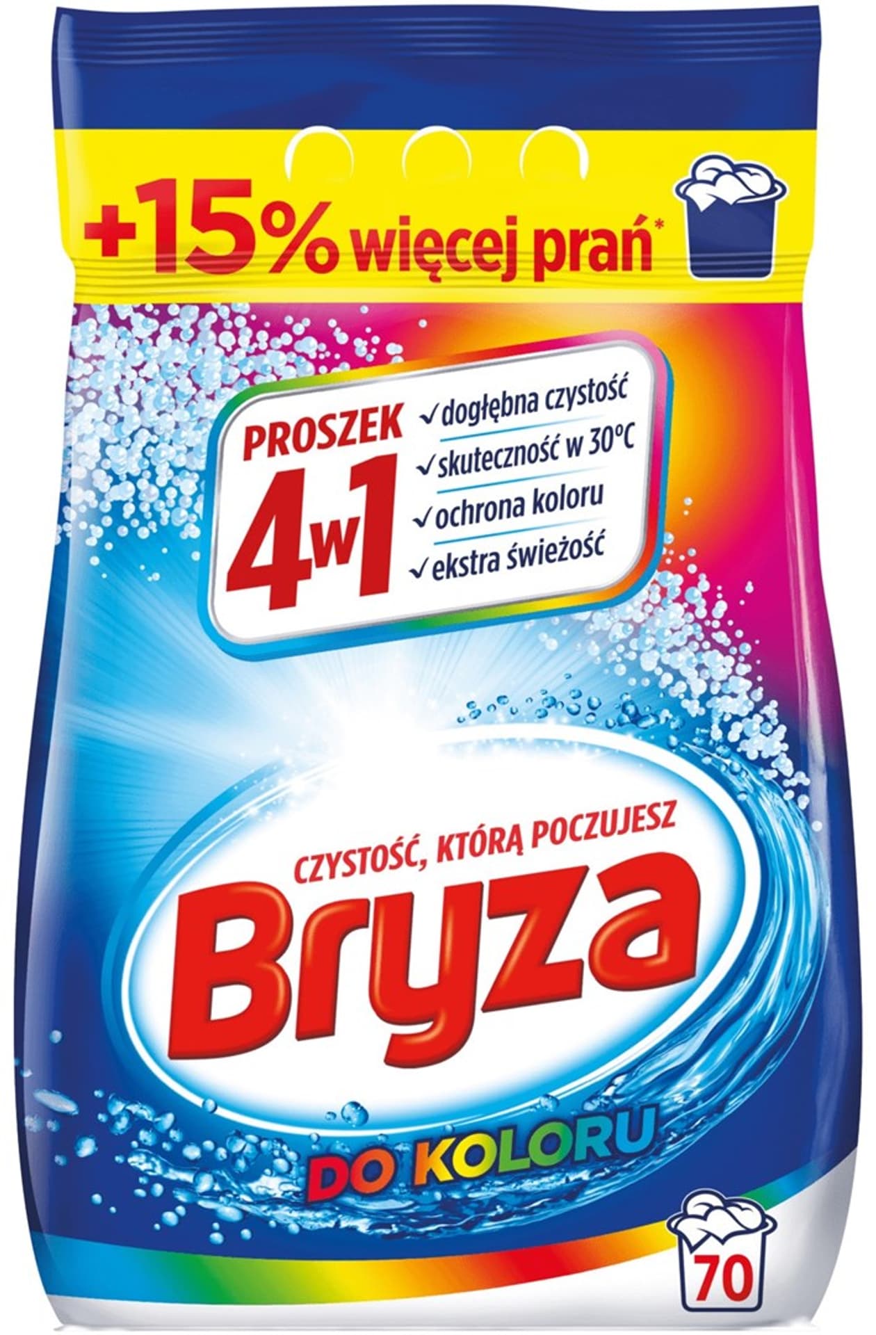 

BRYZA Proszek do prania 4w1 Kolor 4,55kg