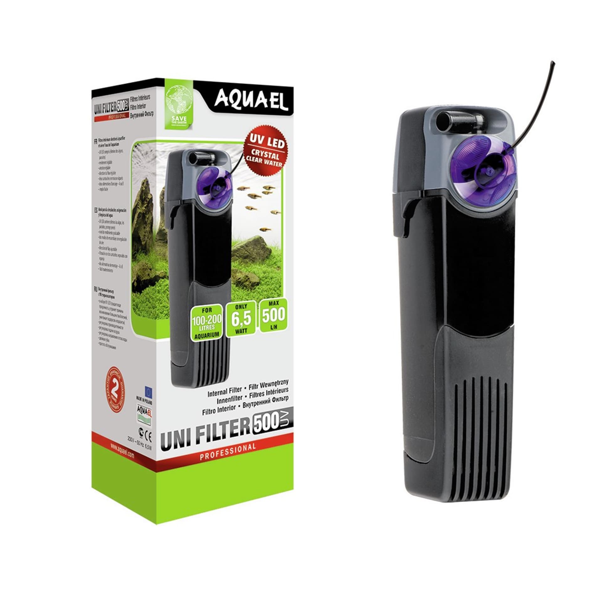 

AQUAEL FILTR DO AKWARIUM UNIFILTER 500 UV POWER 107402