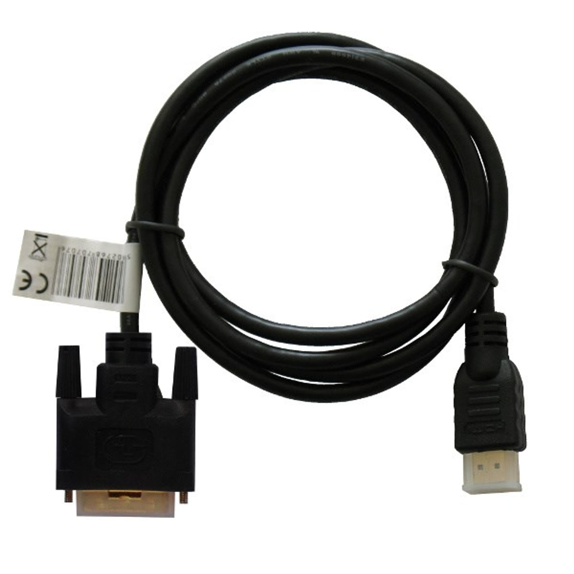 

Kabel SAVIO cl-10 (HDMI M - DVI-D M; 1,5m; kolor czarny)