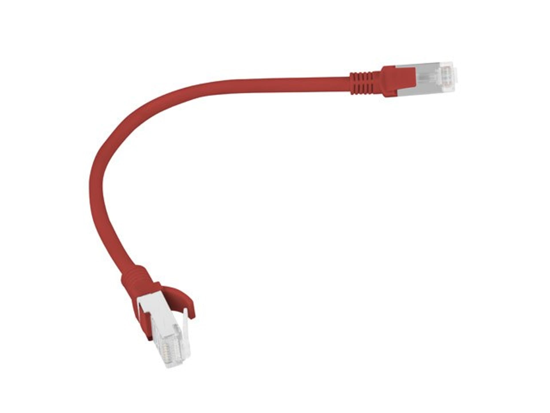 

Kabel UTP Lanberg PCU5-10CC-0025-R (RJ45 - RJ45 ; 0,25m; UTP; kat. 5e; kolor czerwony)