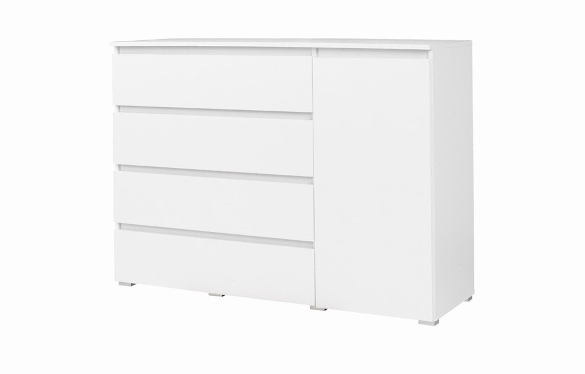 

Komoda 1D4S C5 H.97x138x41 COCO biały mat