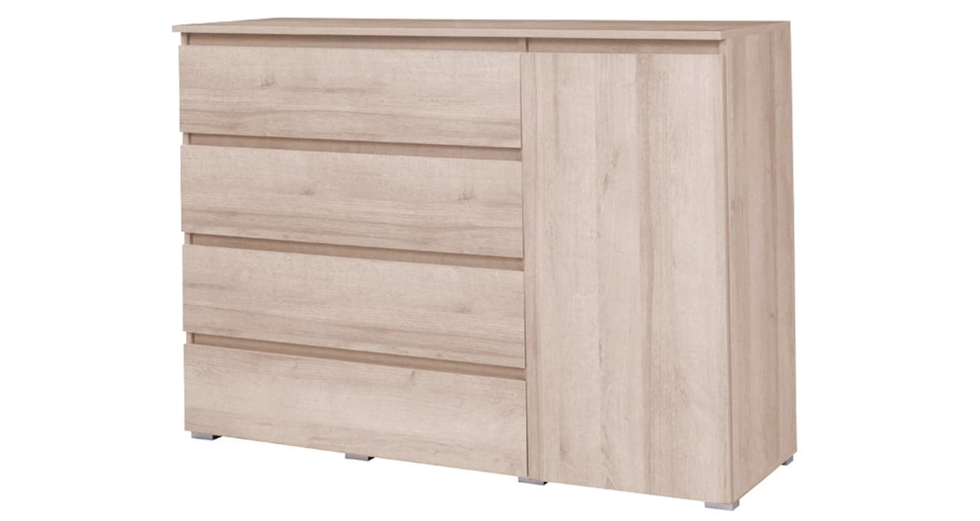 

Komoda 1D4S C5 H.97x138x41 COCO dąb sonoma
