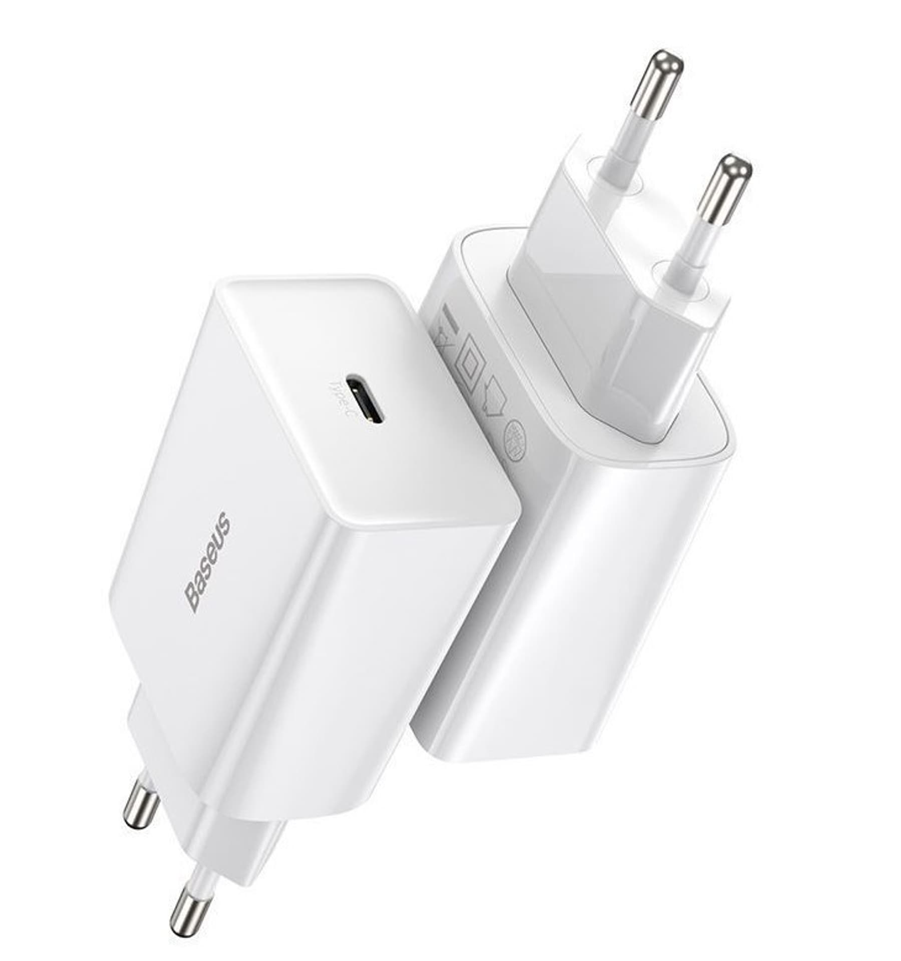 

BASEUS ŁADOWARKA SIECIOWA MINI QC USB-C PD 3A 20W