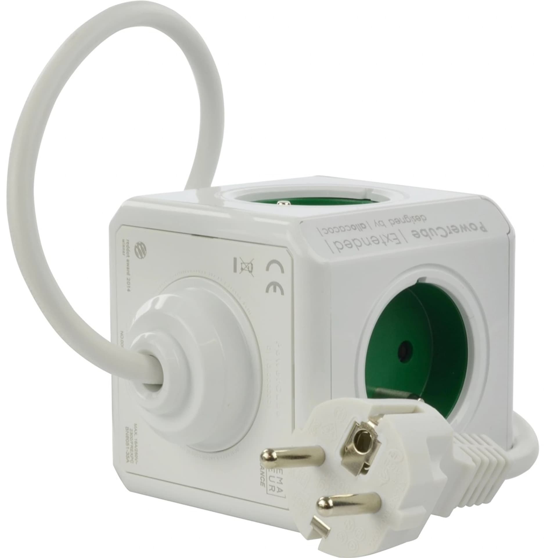 

Przedłużacz allocacoc PowerCube Extended 2300GN/FREXPC (1,5m; kolor zielony)