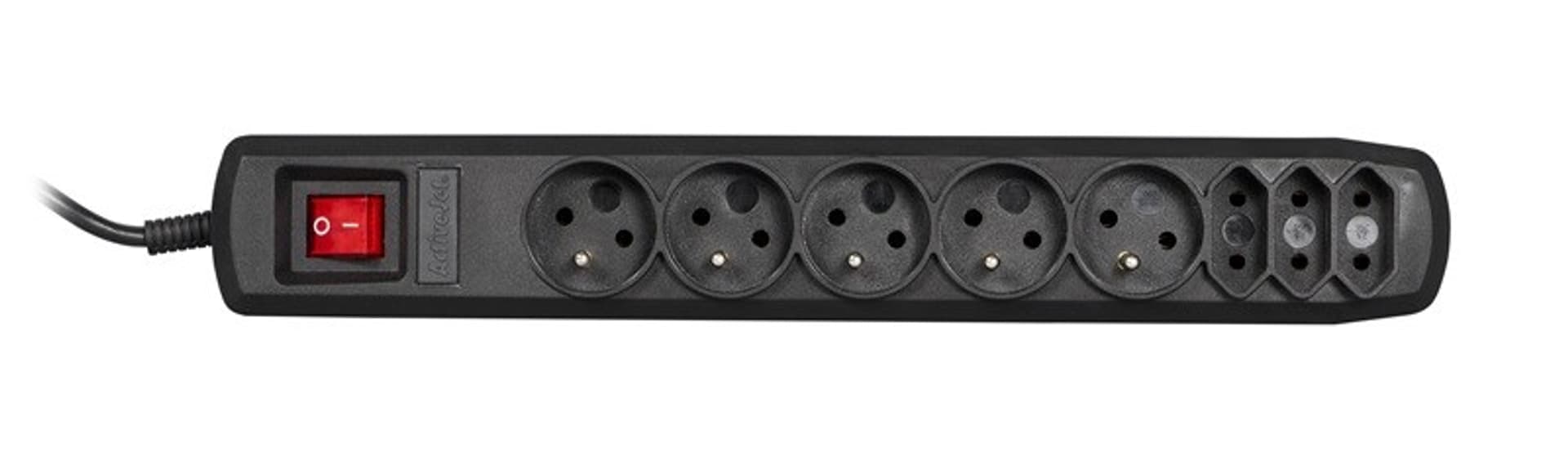 

Listwa przeciwprzepięciowa Activejet APN-8g/1,5m-BK (3 x Typ C, 5 x UTE; 10 A; 1,5m; kolor czarny)