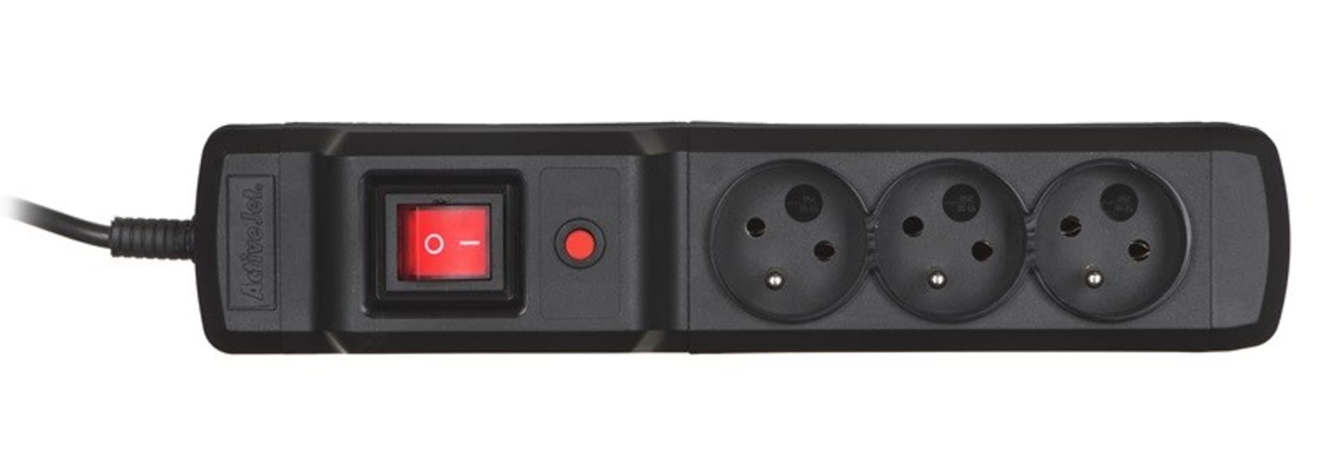 

Listwa przeciwprzepięciowa Activejet COMBO 3gn/3m/cz (10A; 2300W) 3m; kolor czarny, 10a;2300w) 3m;kolor czarn