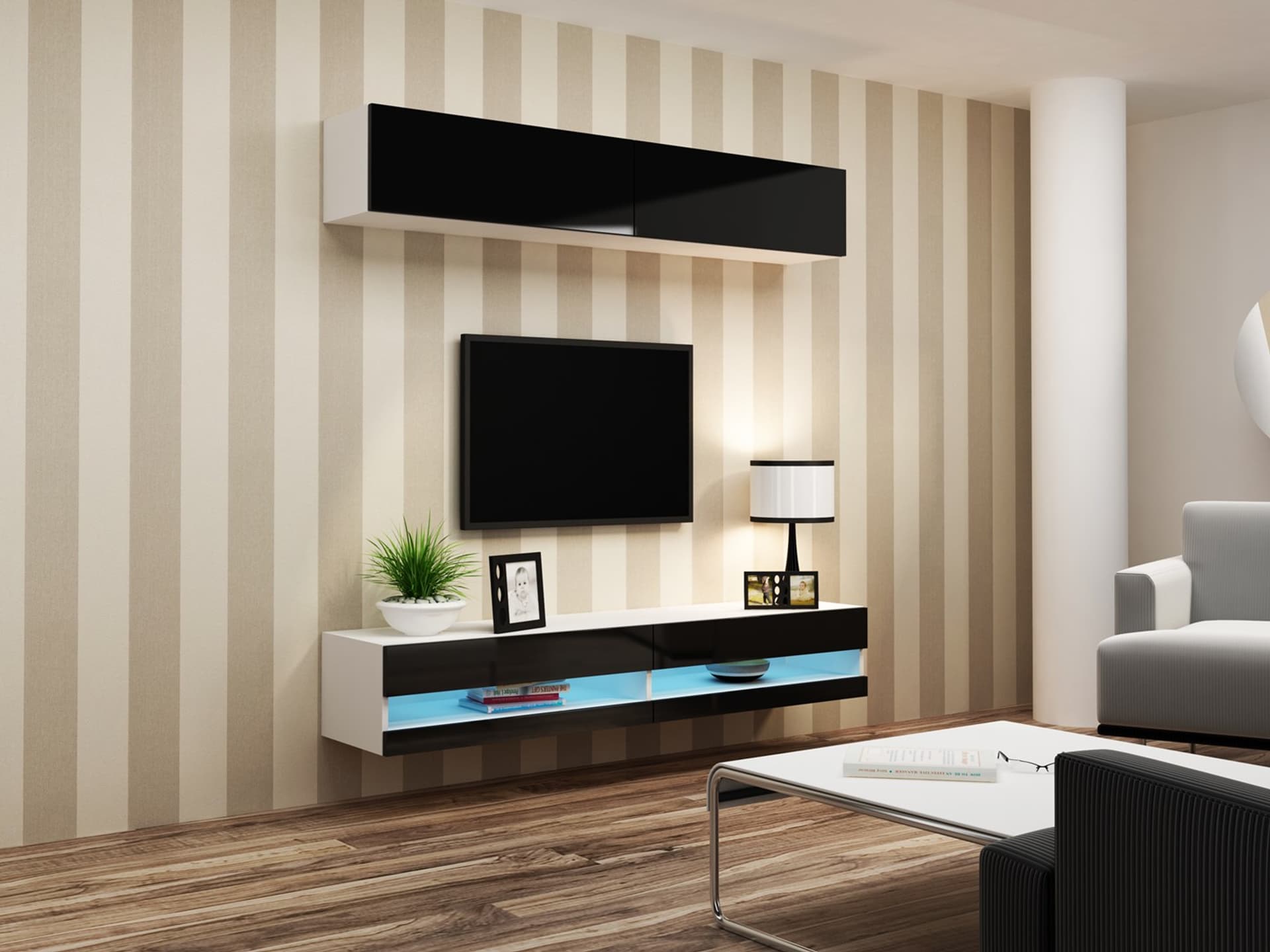 

Zestaw VIGO NEW 10 biały/czarny połysk