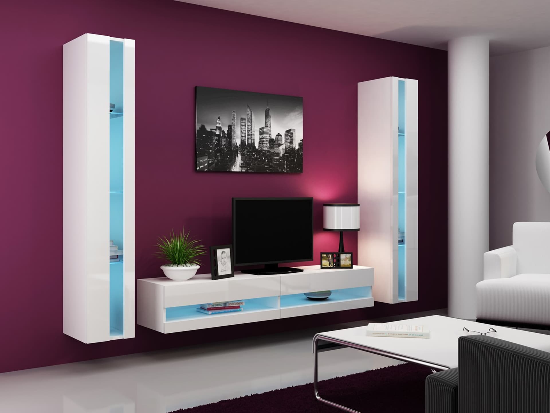 

Zestaw VIGO NEW 3 biały/biały połysk