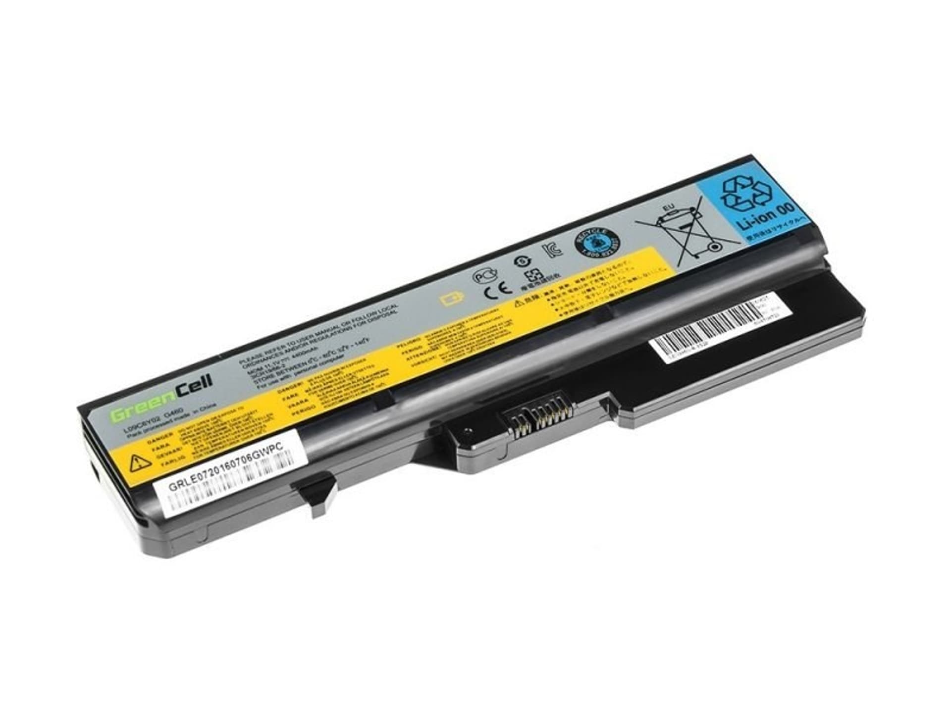 

GREEN CELL BATERIA LE07 DO LENOVO L09L6Y02 4400 MAH 11.1V