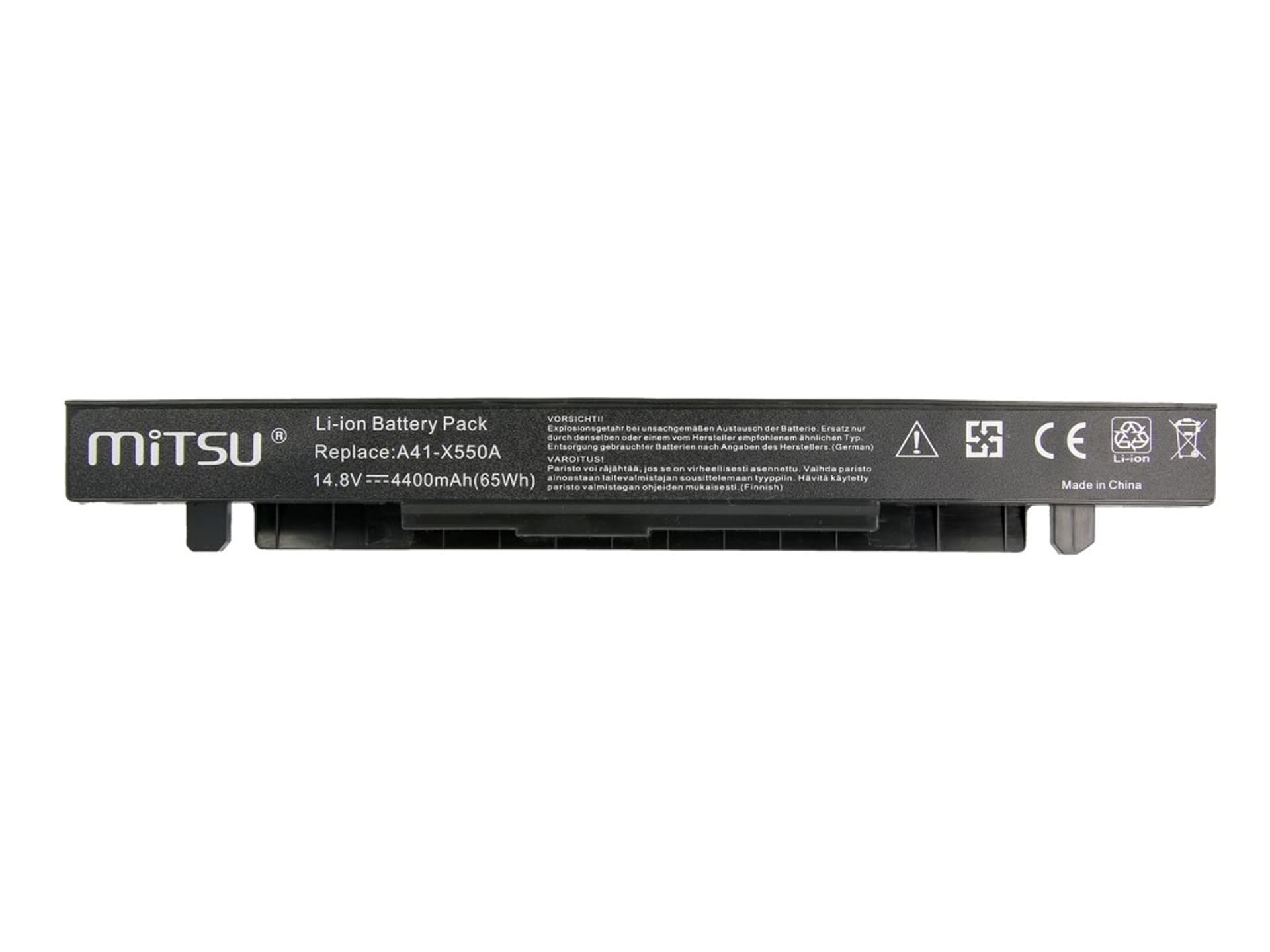 

Bateria do laptopa MITSU BC/AS-X550H (64 Wh; do laptopów Asus)