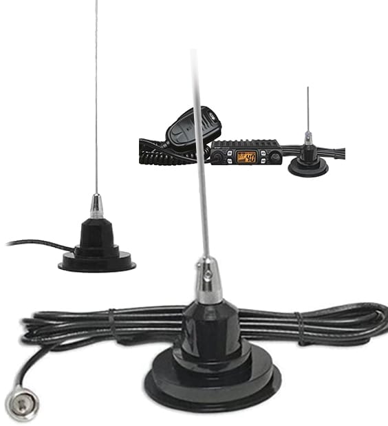 Antena CB Sonar-825 wysokość 100cm. Podstawa magnetyczna