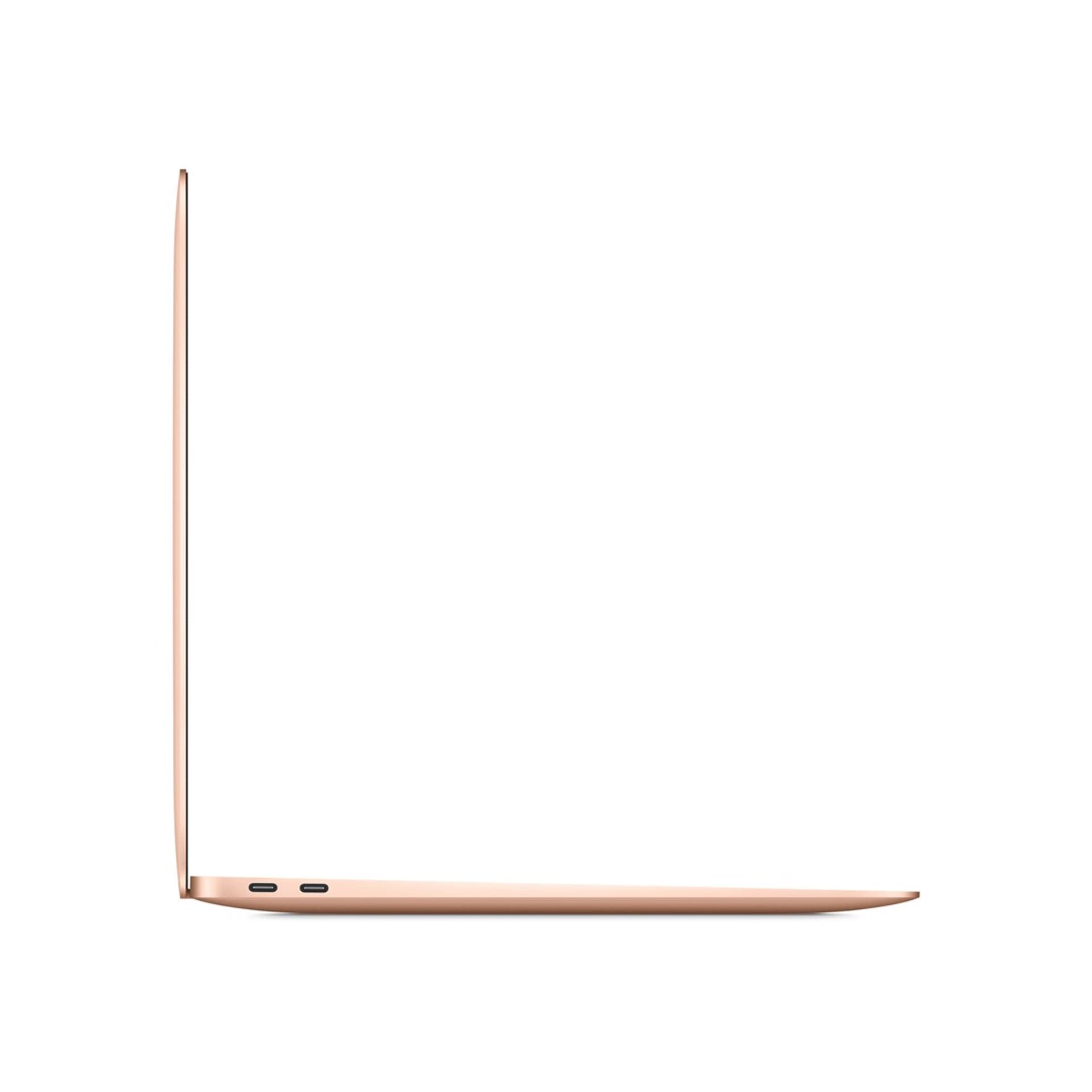 

Apple MacBook Air 2021 M1 8-core CPU & 7-core GPU 13,3"WQXGA Retina IPS 8GB DDR4 SSD256 TB3 ALU macOS Big Sur - Gold