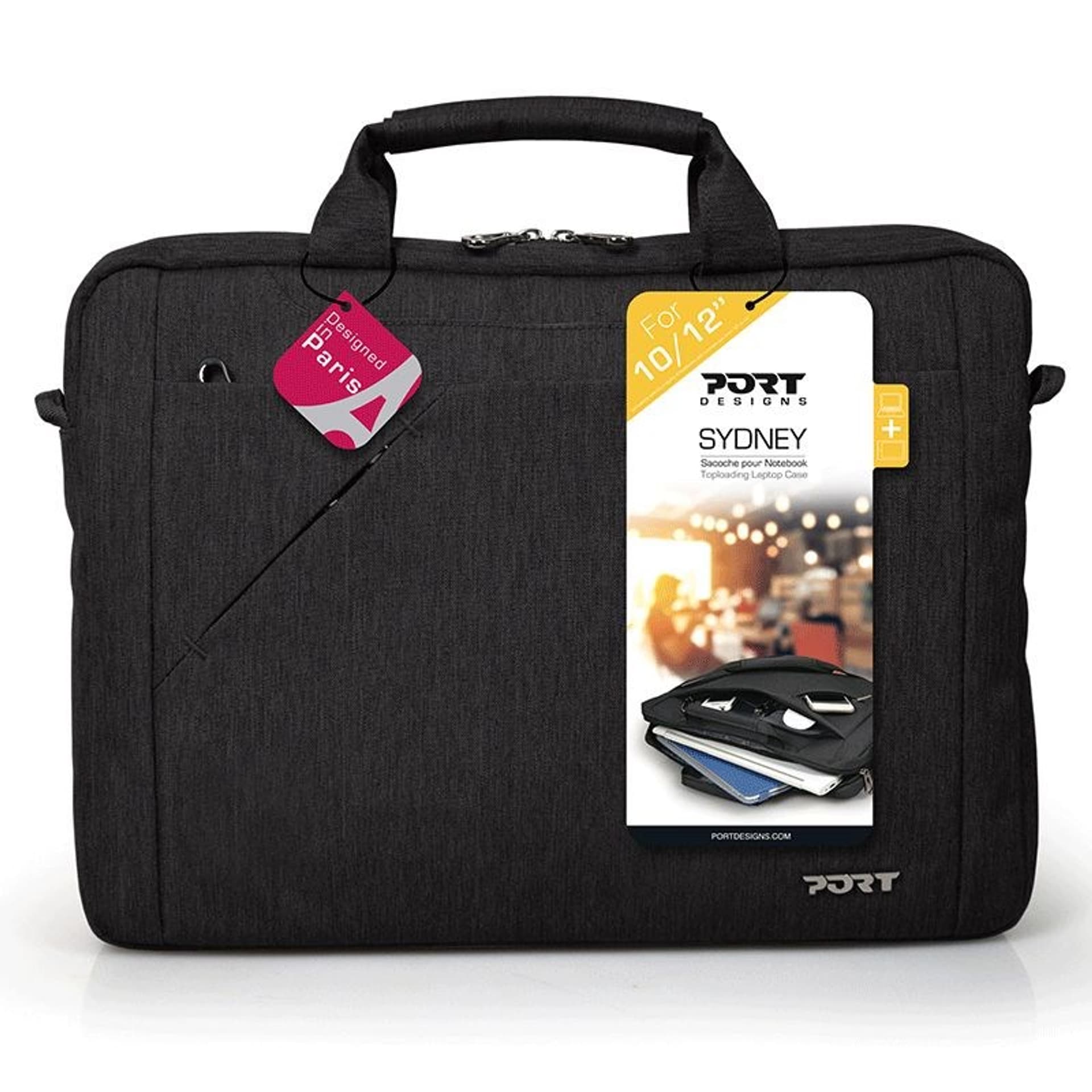 

Torba na laptopa PORT DESIGNS Sydney 135070 (Top Load; 10/12"; kolor czarny)