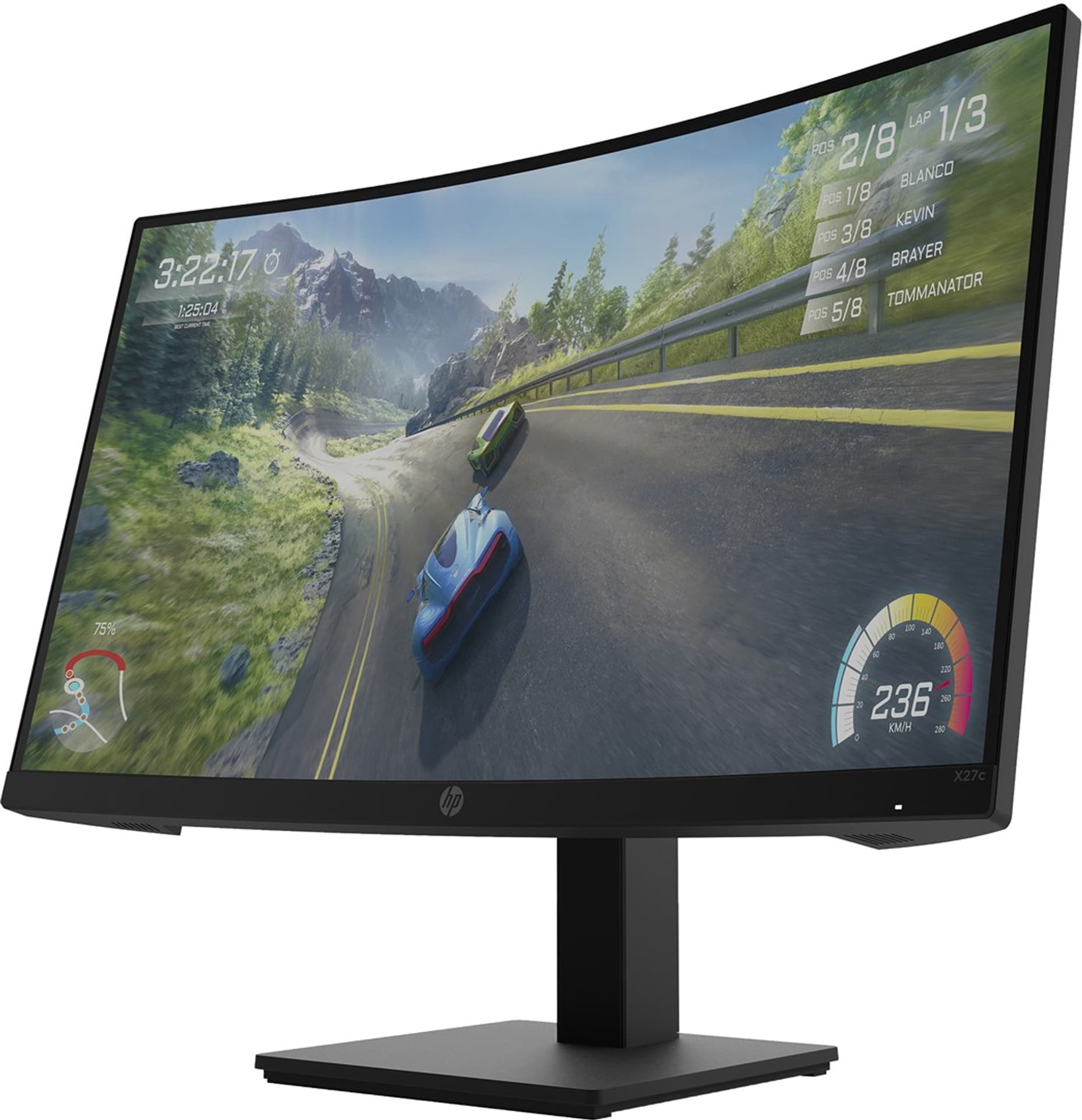 

MONITOR HP LED, VA 27' X27c (32G13E9) 165Hz, 32g13e9) 165h