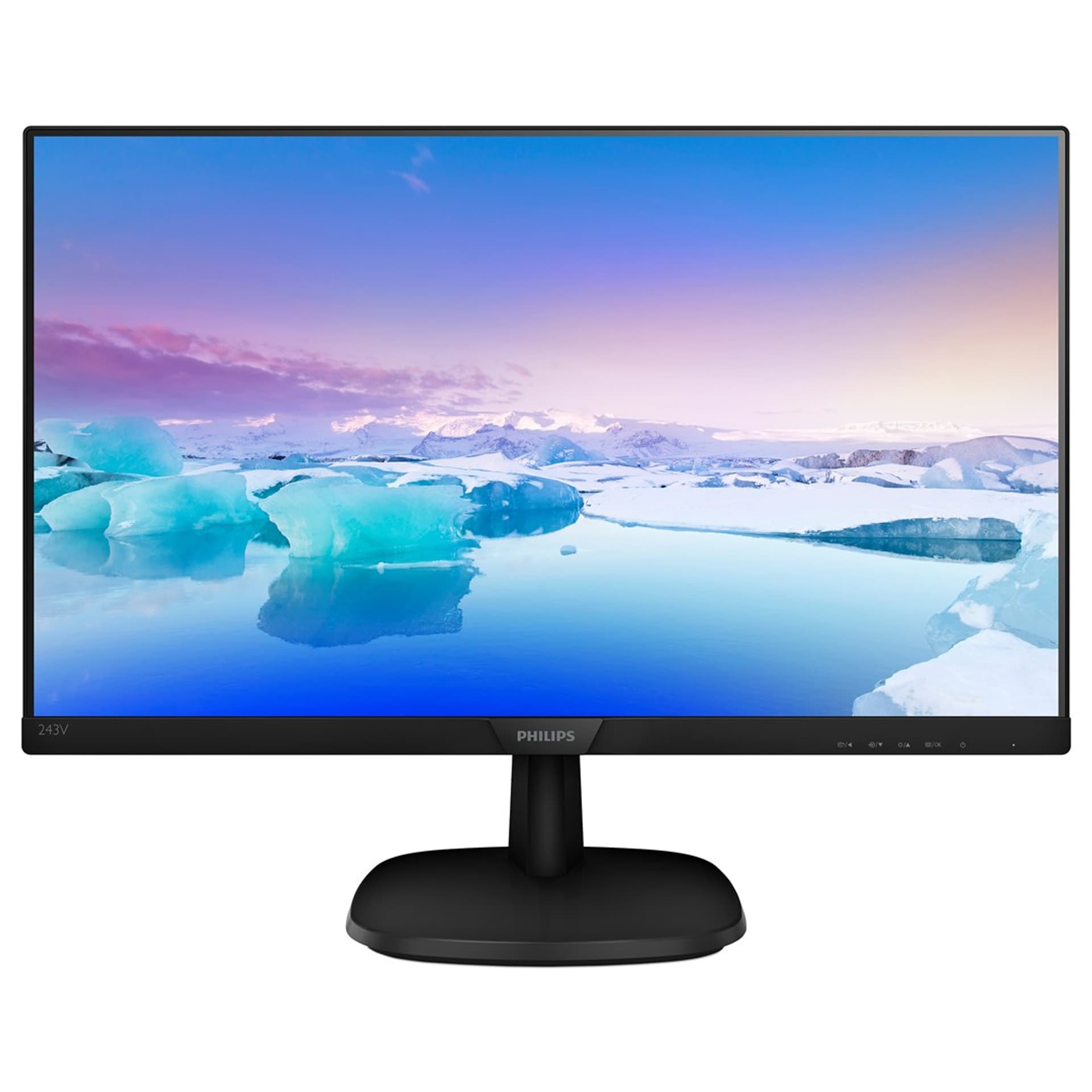 

Philips 243V7QDSB/00 23.8 ", IPS, FHD, 1920 x 1080 pixels, 16:9, 5 ms, 250 cd/m², Black