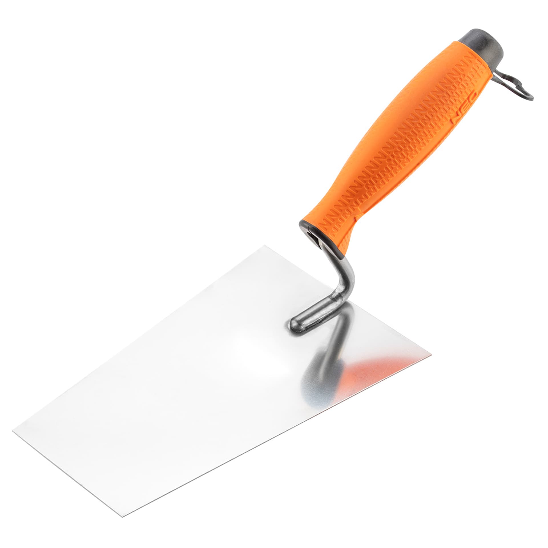 

Kielnia sztukatorska trapezowa, 180 mm, uchwyt dwumateriałowy