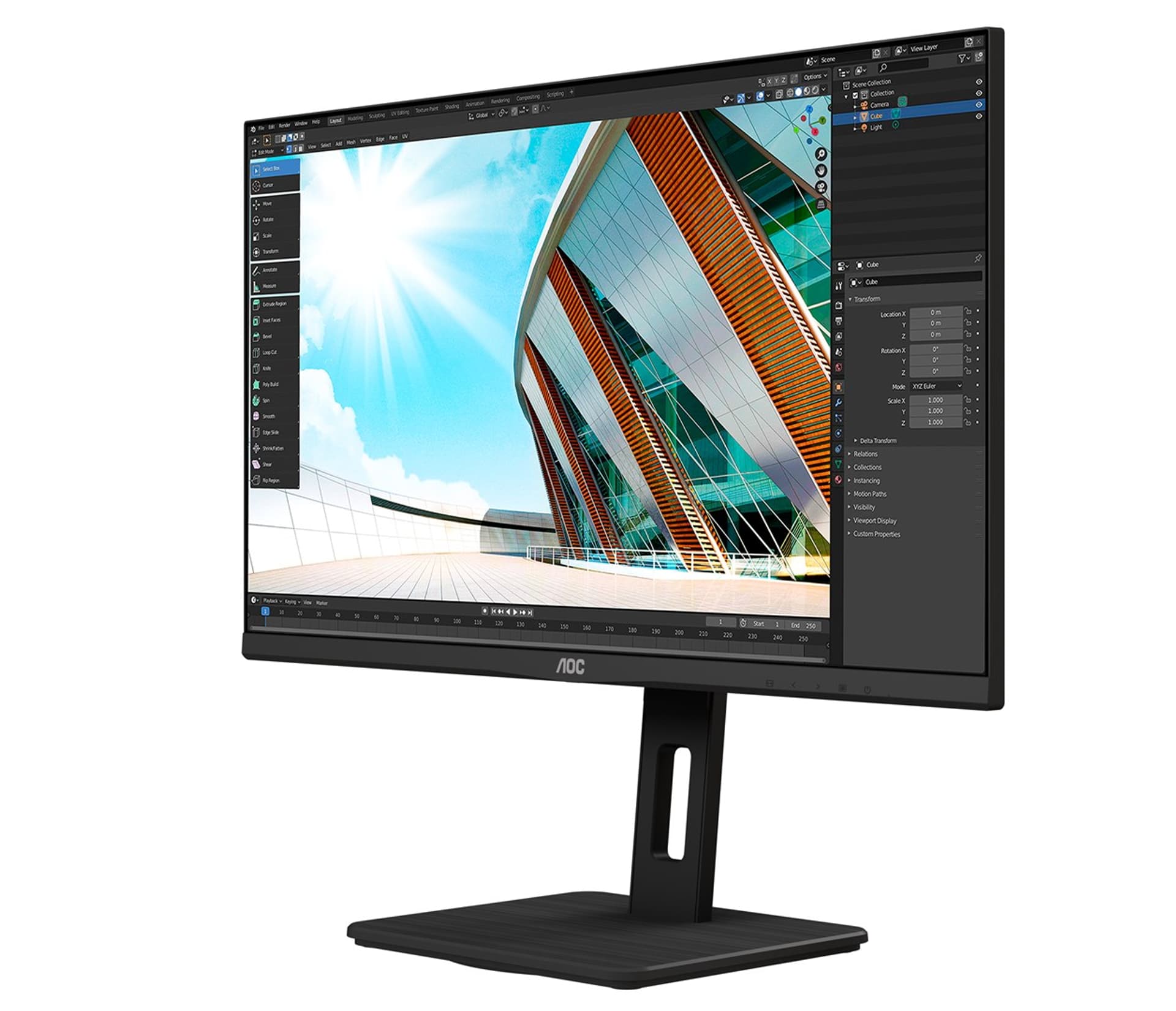 

MONITOR AOC LED 28" U28P2A