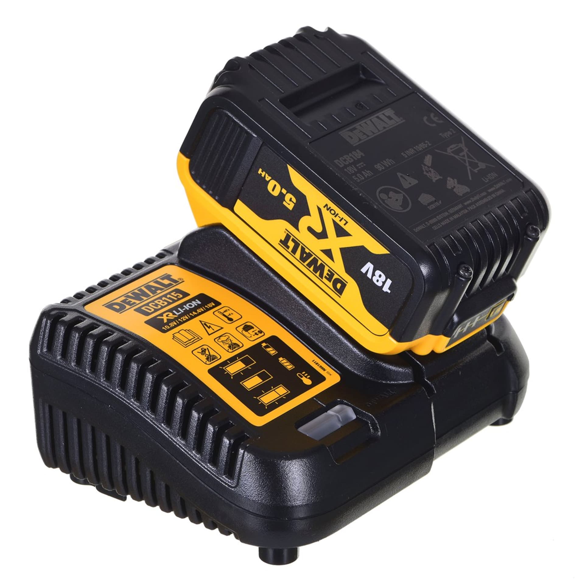 

Zestaw COMBO 18V DCD796, DCG405 + 2x5,0Ah DCK208