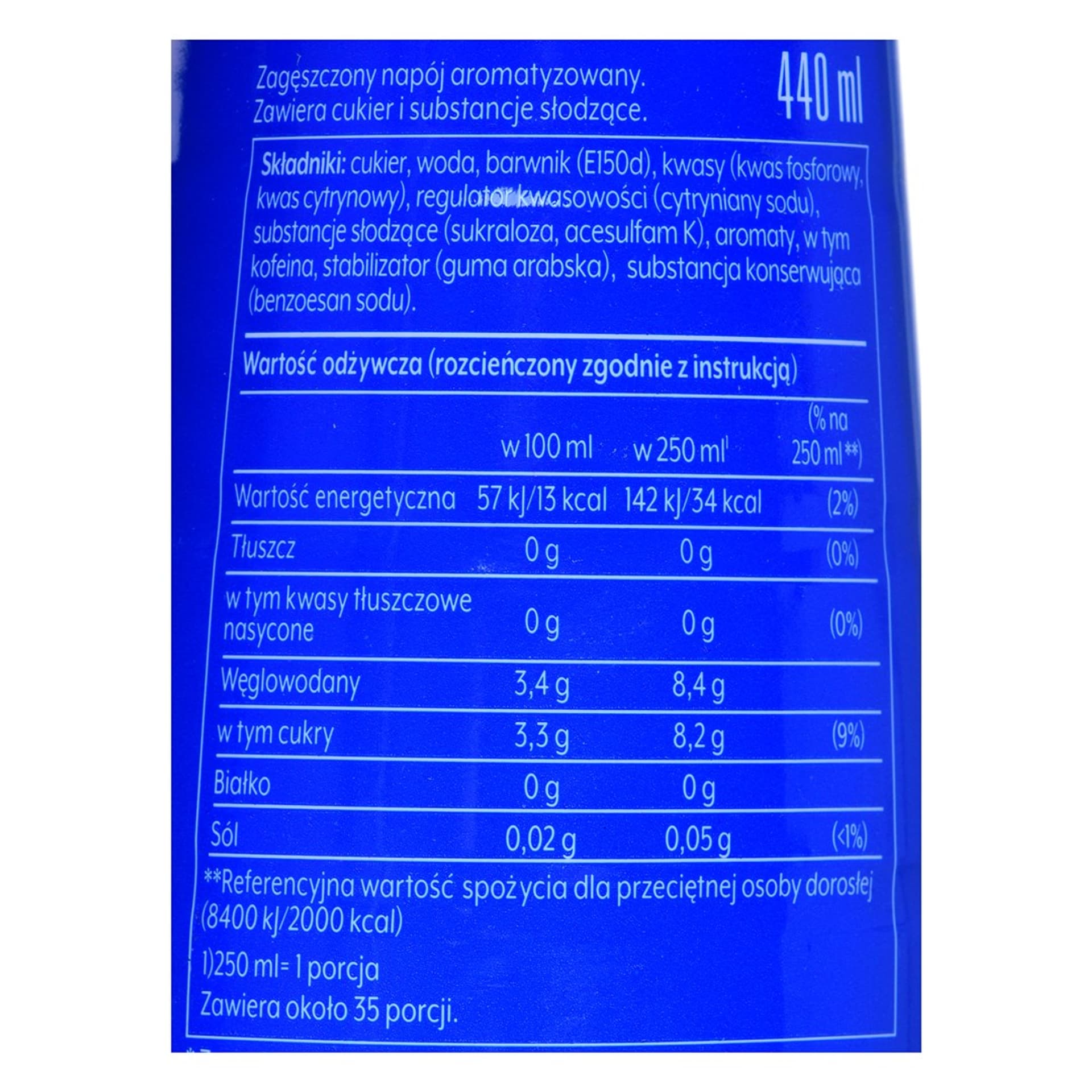 

Syrop PEPSI 440ML