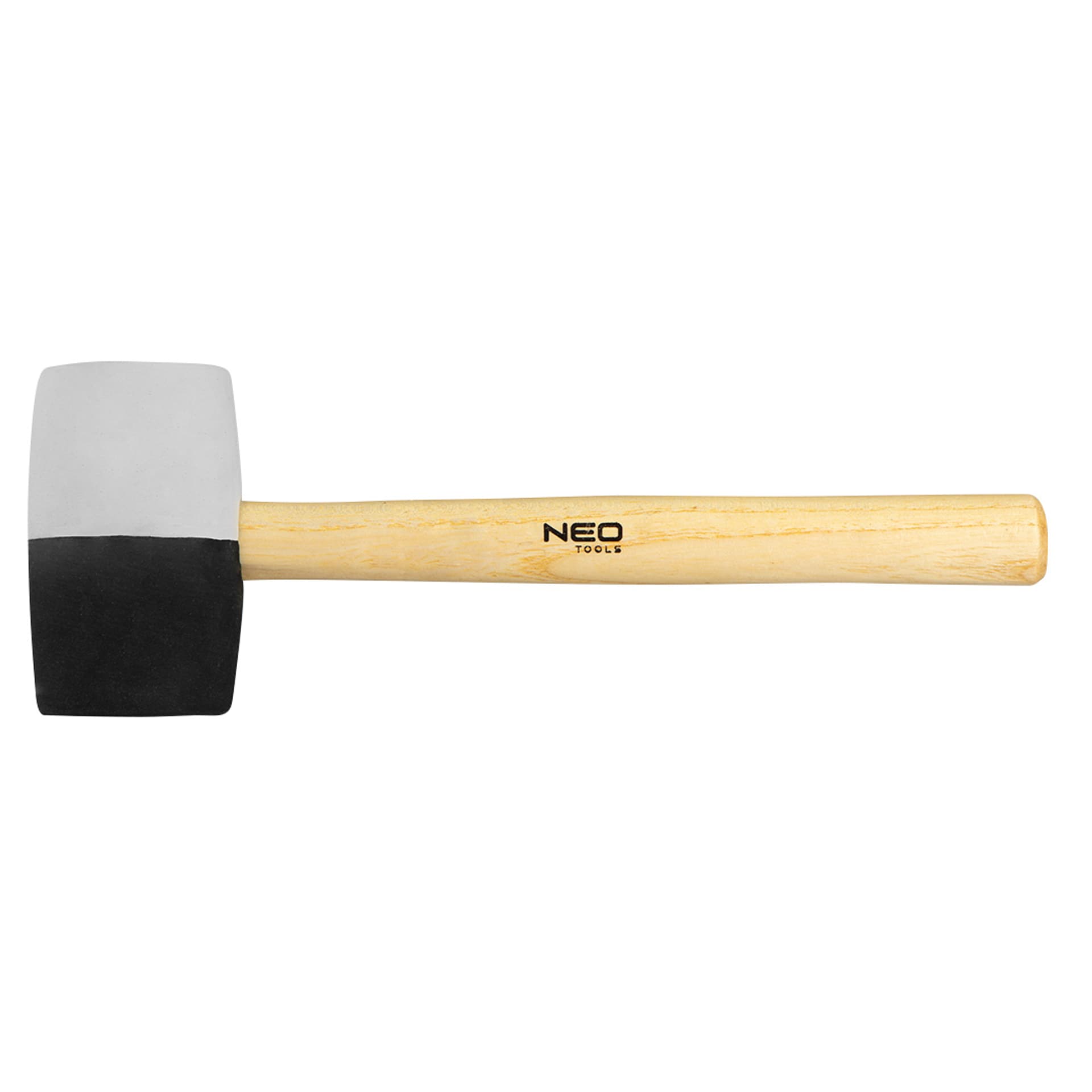 

Młotek gumowy 63 mm/680 g, czarno-biała guma