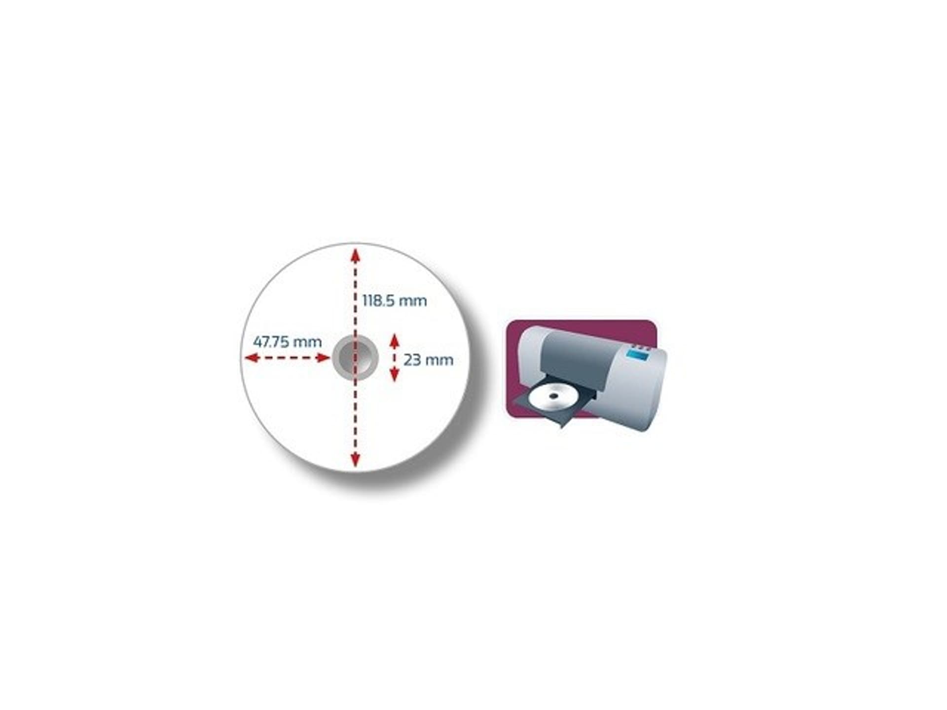 

MY MEDIA DVD-R 4.7GB X16 PRINTABLE WRAP (50 SPINDLE) 69202, 50 spindle) 6920