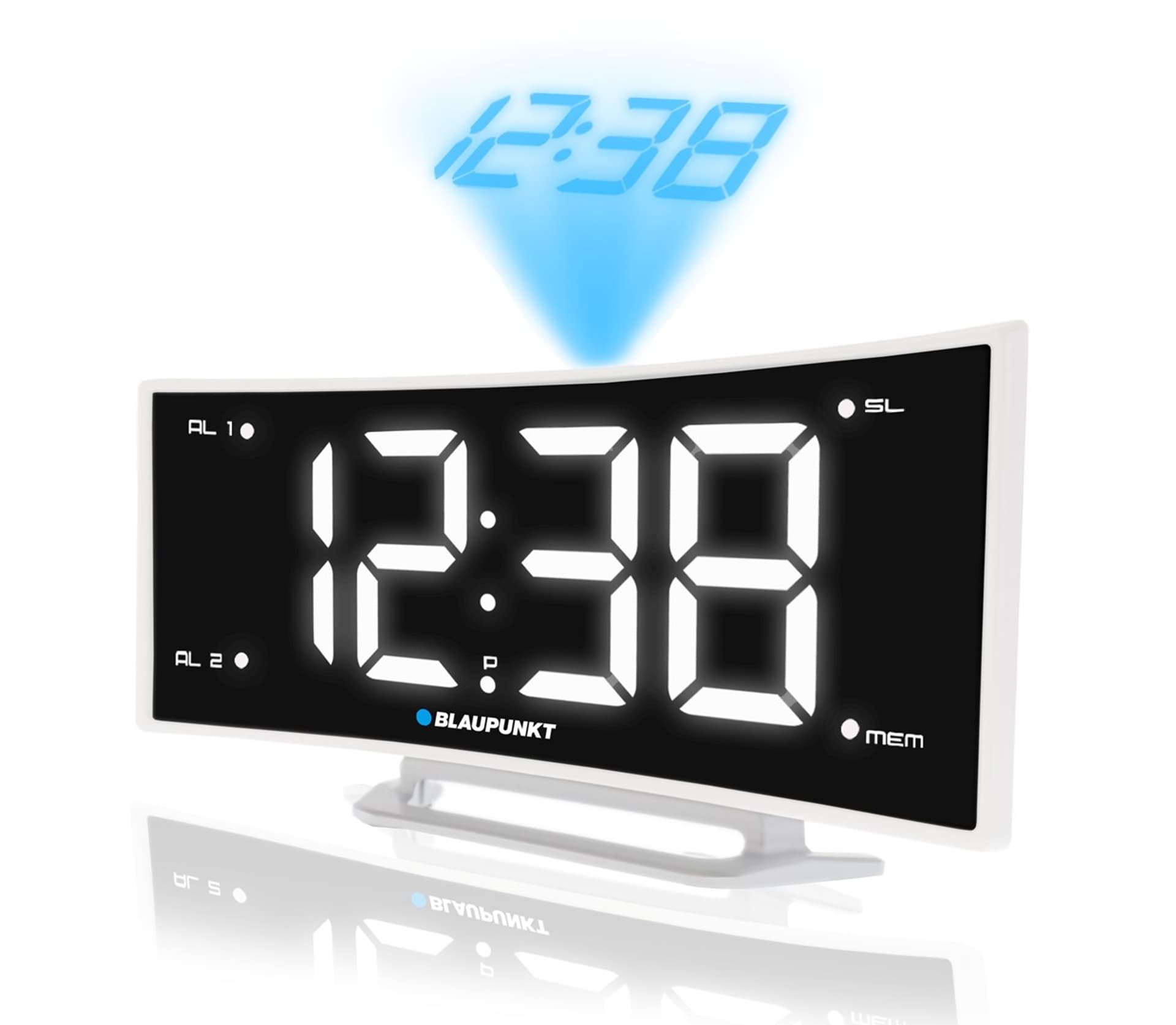 

Radiobudzik Blaupunkt CRP7WH biało-czarny